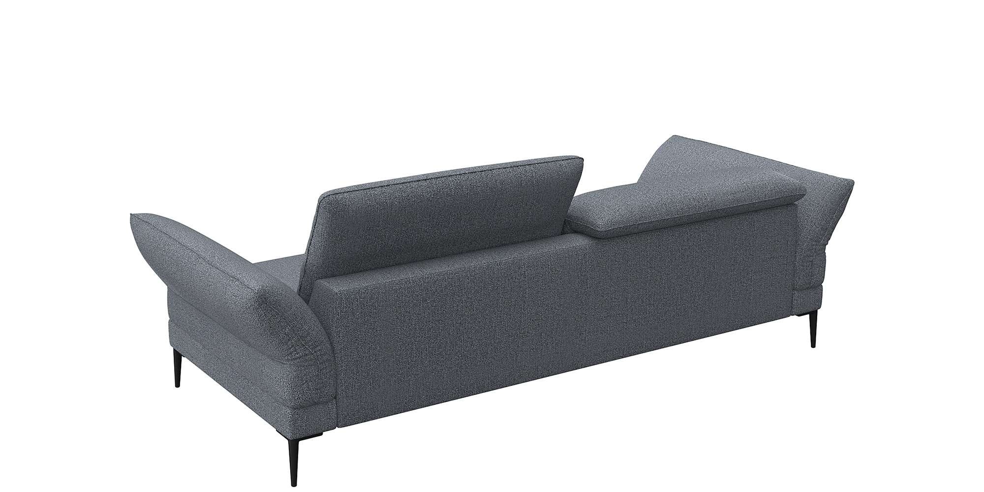 FLEXLUX 3-Sitzer »Salino, Funktionssofa, Relaxsofa«, Sofa mit Arm- und Kopfteil-Verstellungen, Kaltschaum & Stahl-Wellen