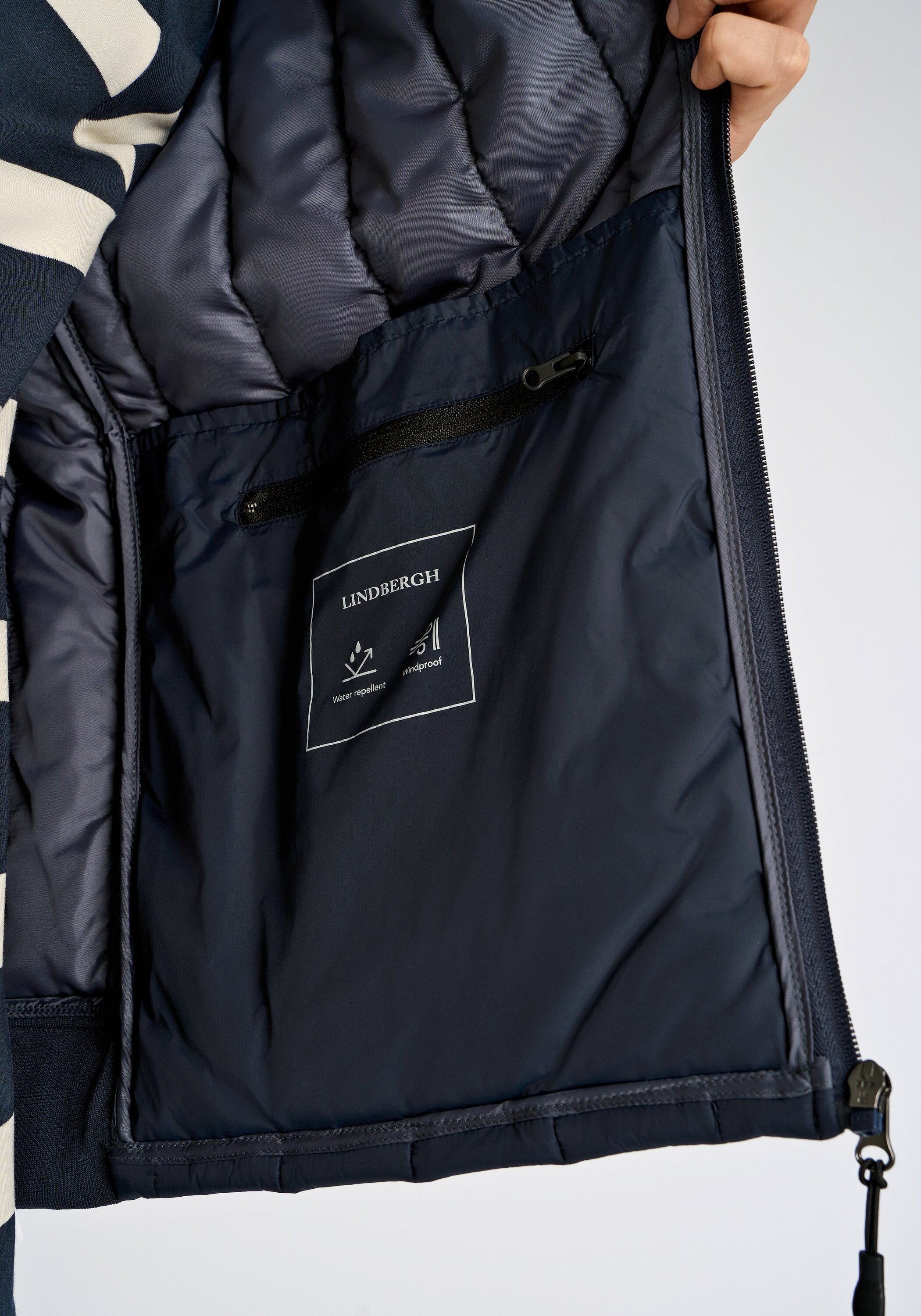 LINDBERGH Steppweste »Wattierte Weste Relaxed Fit«