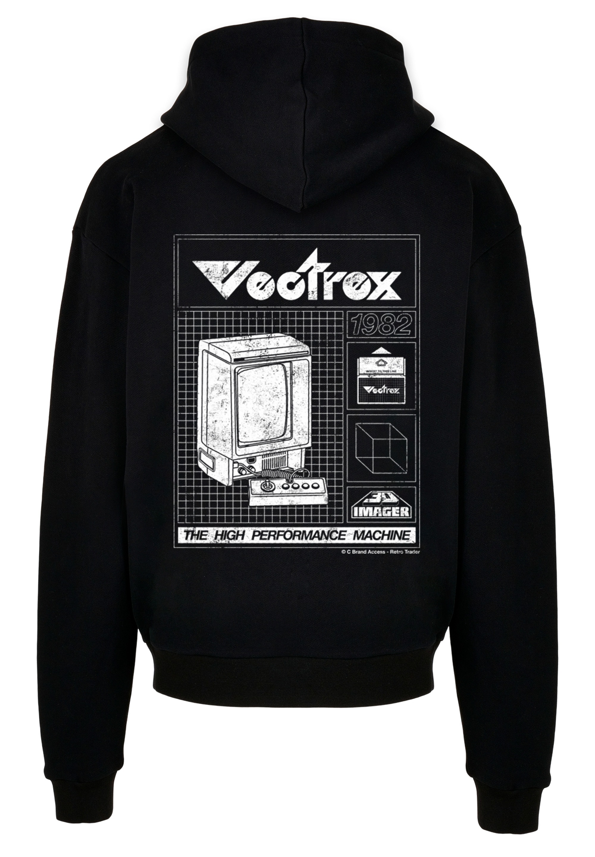 F4NT4STIC Kapuzenpullover "Vectrex 1982 SEVENSQUARED", Print günstig online kaufen