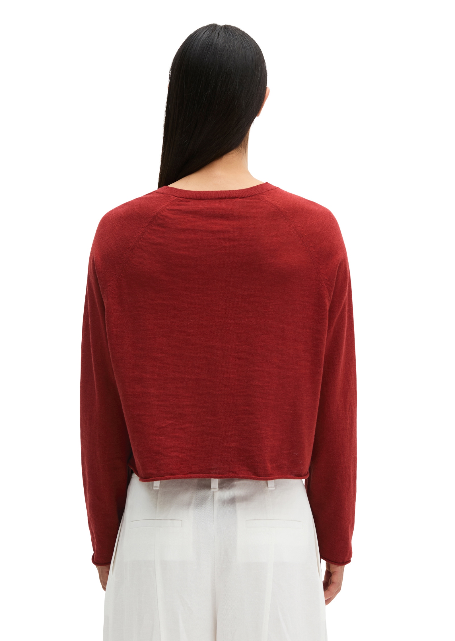 Marc O'Polo Cardigan »aus Bio-Baumwolle-Leinen-Mix«