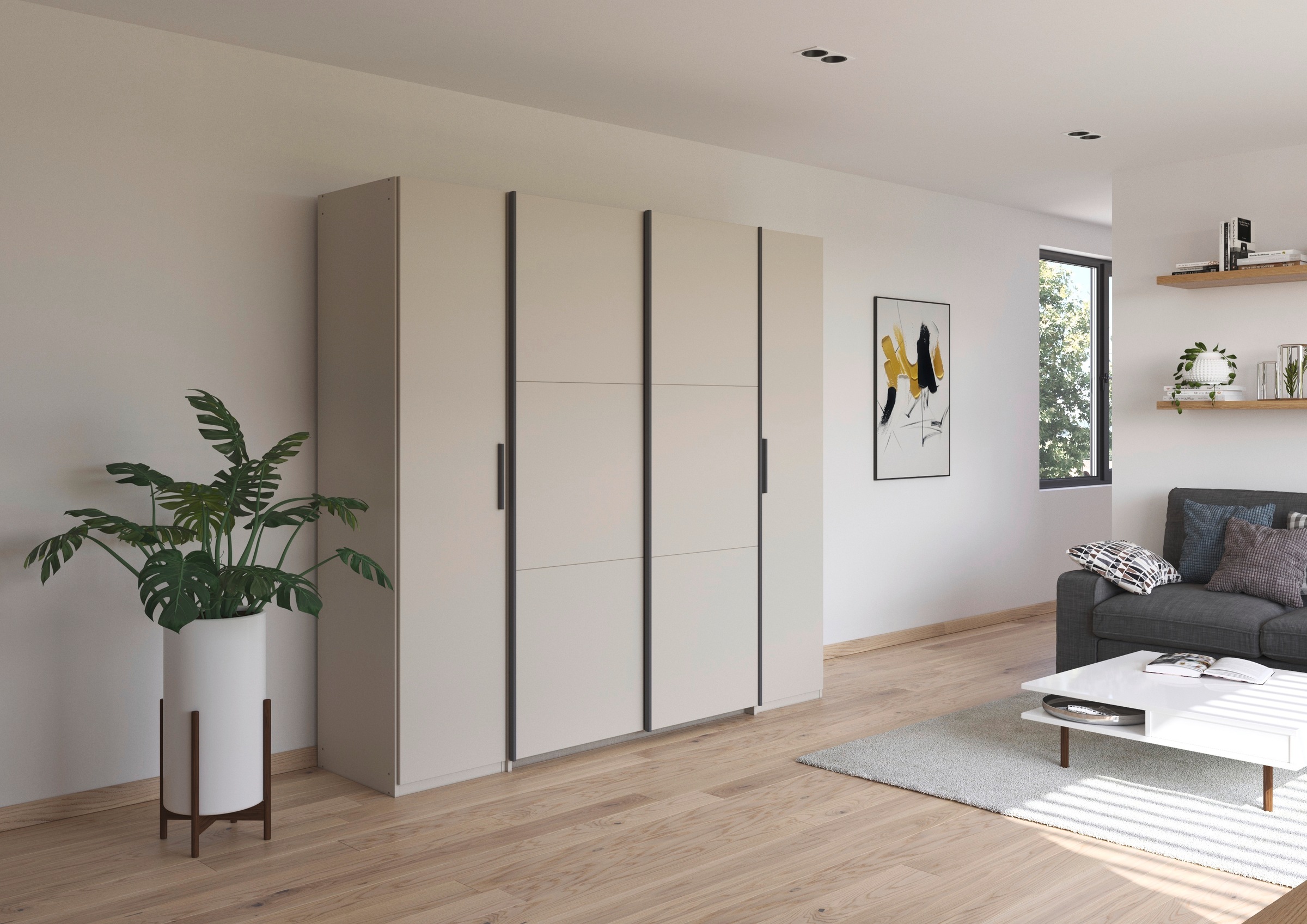rauch Schwebetürenschrank "Kleiderschrank Drehtürenschrank Schrank Garderob günstig online kaufen
