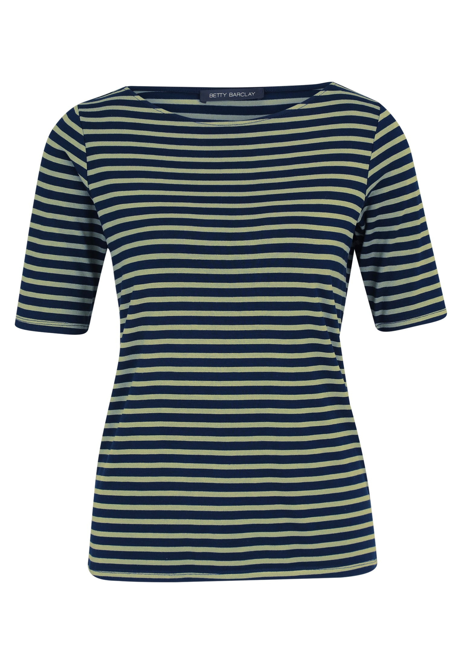 Betty Barclay Kurzarmshirt »Betty Barclay Ringelshirt mit U-Boot-Ausschnitt«, (1 tlg.)