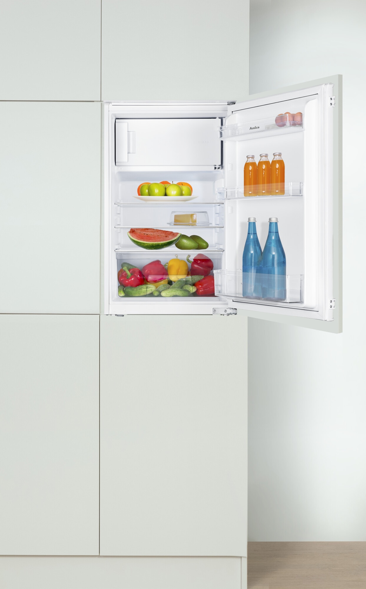 Amica Einbaukühlschrank »EKS 16171/1 / BM132.3i(E)«, Inverter Kompressor