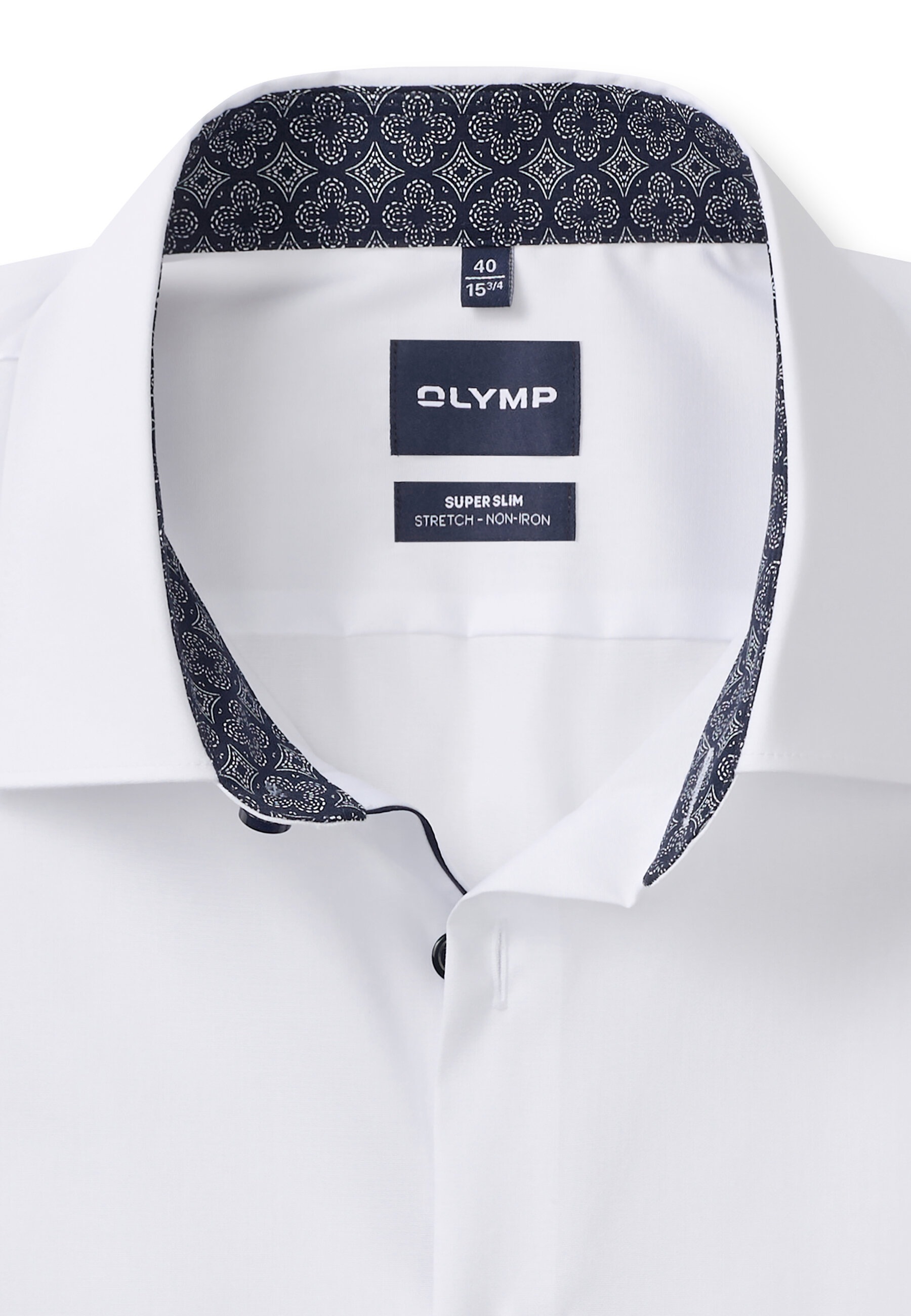 OLYMP Businesshemd »OLYMP No. Six, Super Slim, Kent mit extra langem Arm«