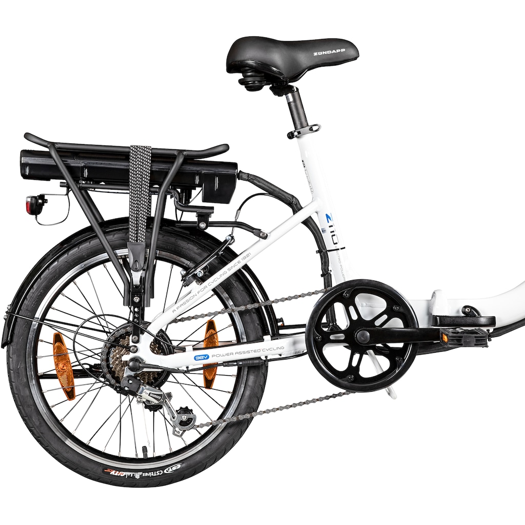 Zündapp E-Bike »Z110«, 7 Gang, Shimano, RD-TY21 Tourney, Heckmotor 250 W