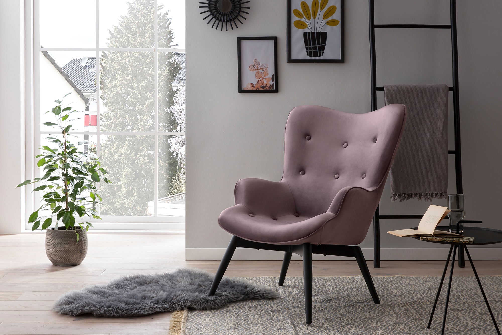 SalesFever Sessel "Komfortabler Relaxsessel zum Entspannen" 1 Stk. tlg. Zie günstig online kaufen