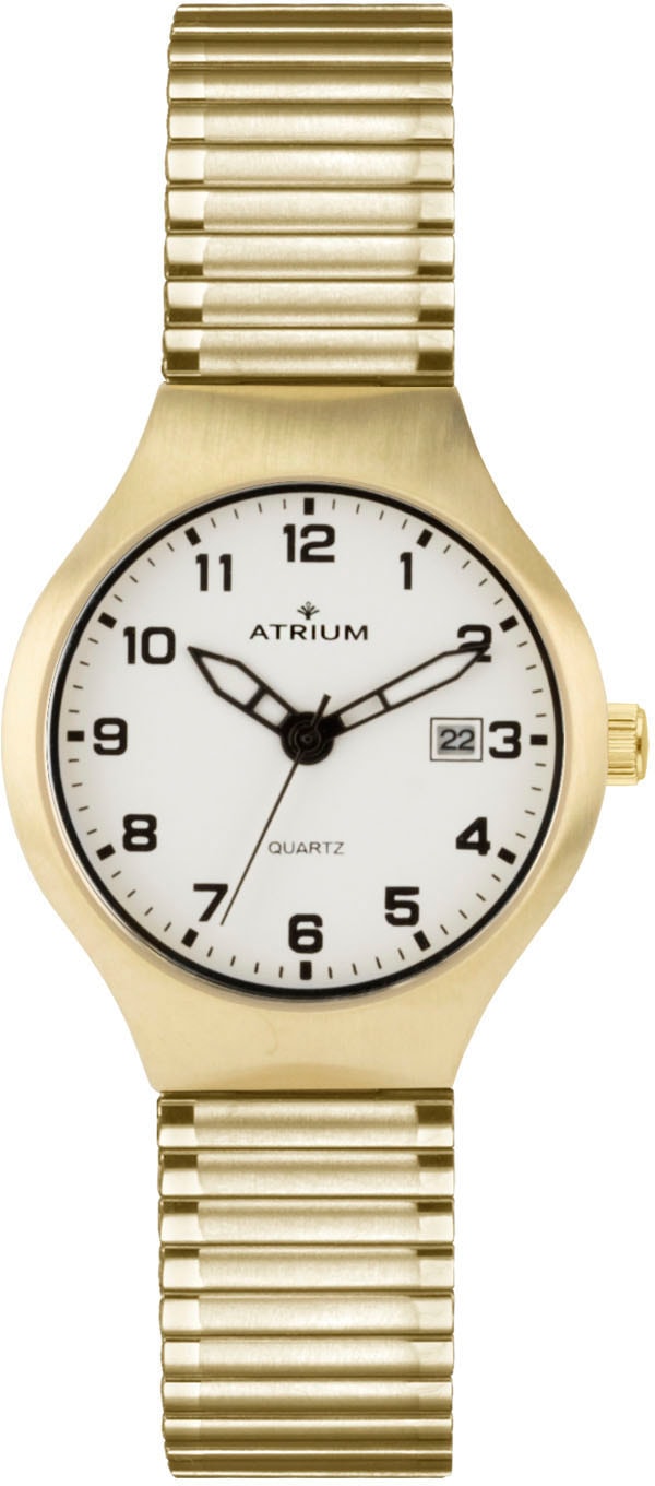 Quarzuhr »A27-60«, Armbanduhr, Damenuhr, Datum, Flexband, Zugband