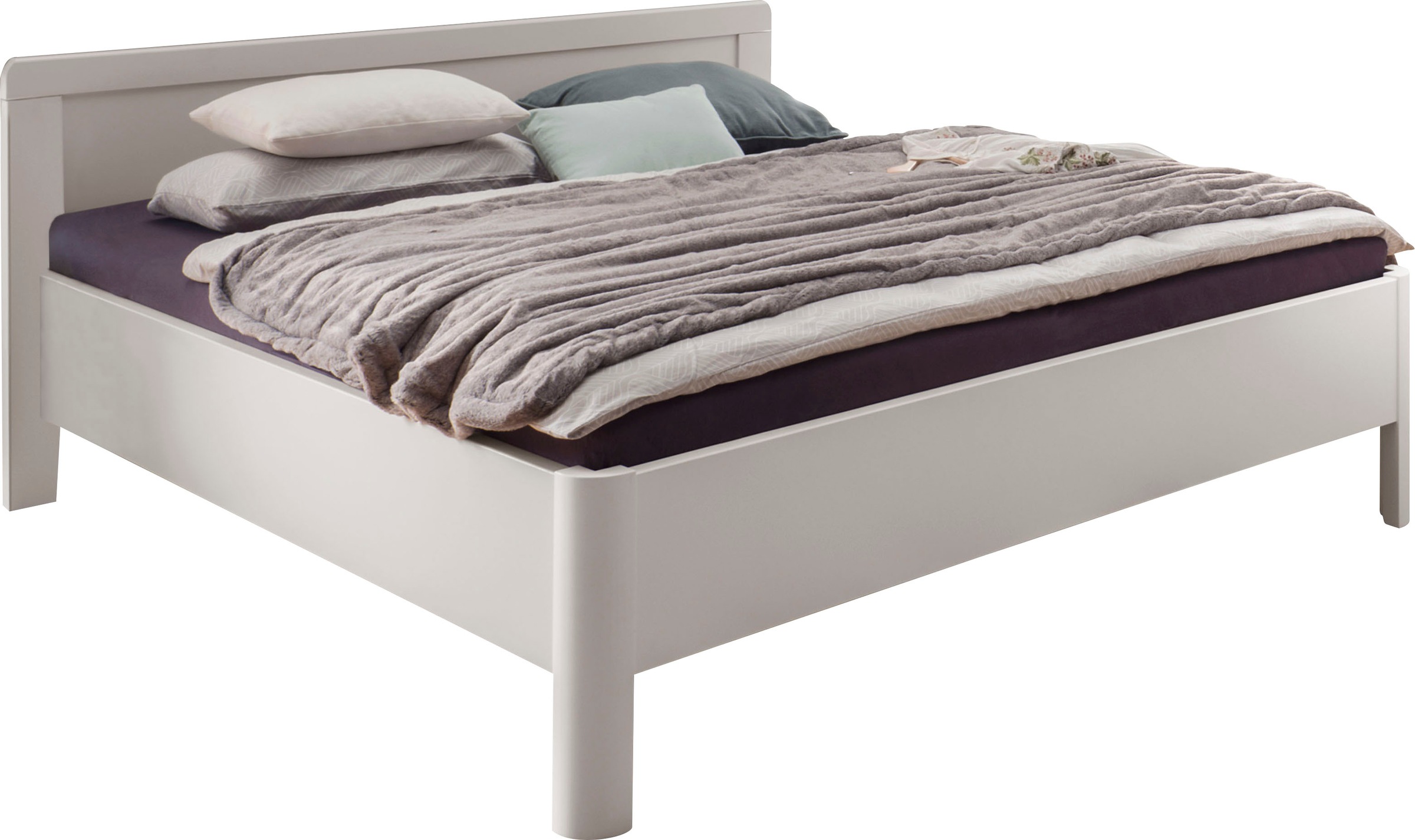 WIEMANN "Bern, Bettgestell, Bettrahmen, für Schlafzimmer" 4-fache Liegehöhenverstellung, MADE IN GERMANY, verschiedene Größen und Farben, in Komforthöhe