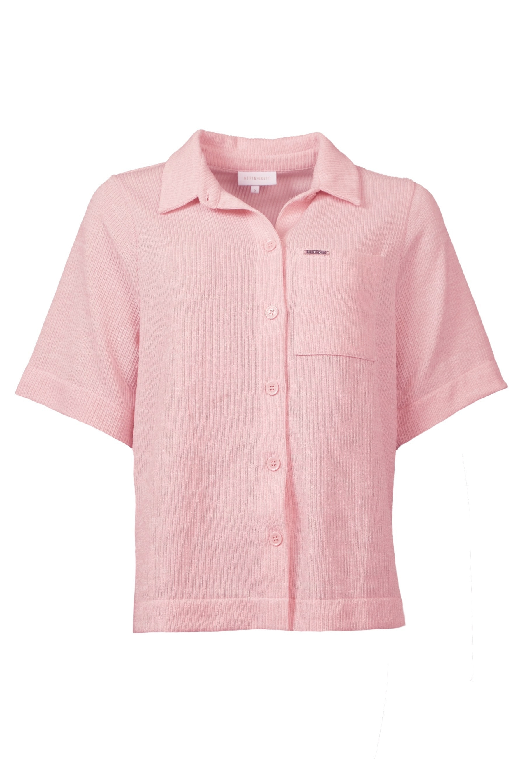 Kleinigkeit Kurzarmshirt "Kleinigkeit Nicki Melange Shirt" 1