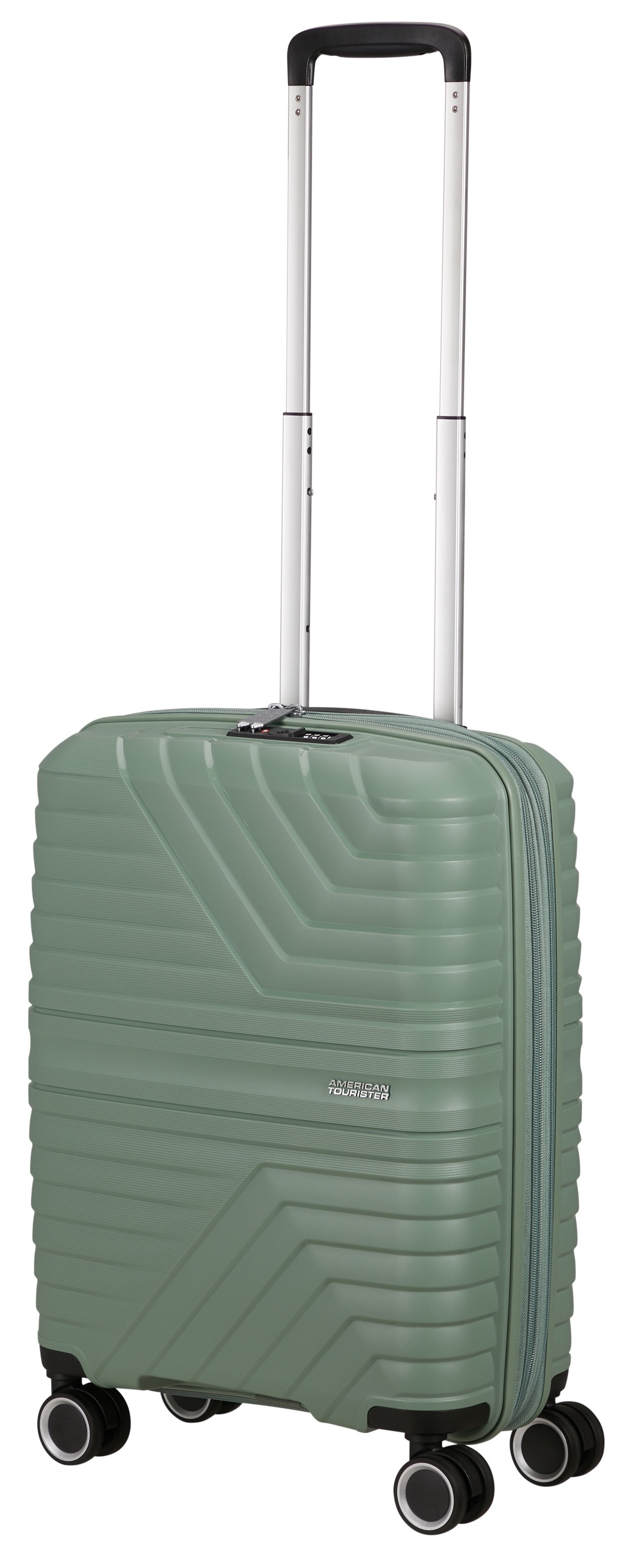 American Tourister® Hartschalen-Trolley »FLYTWIST, verschiedene Größen und Farben«, 4 Rollen, Hartschalen-Koffer personalisierbar Volumenerweiterung