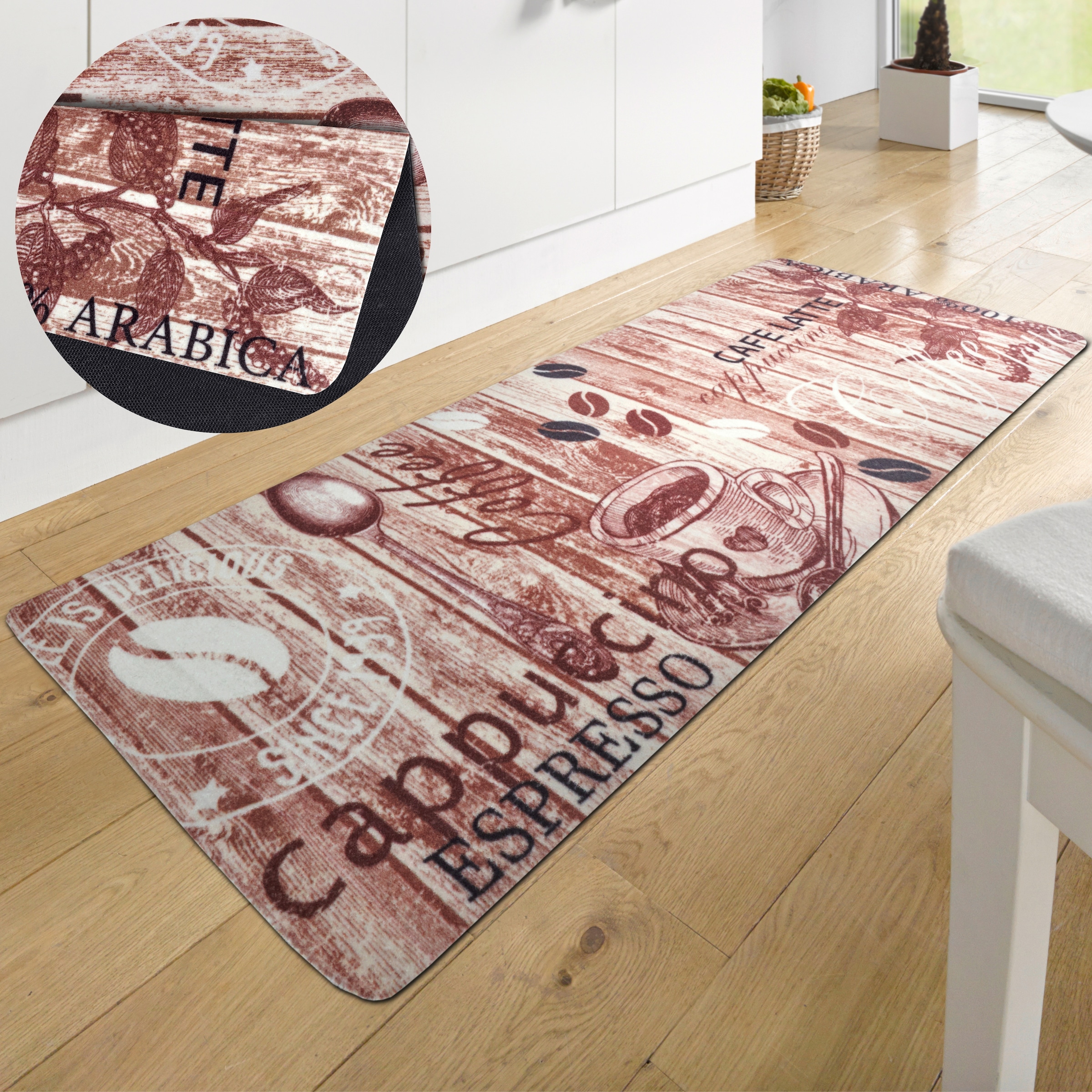 HANSE Home Küchenläufer "Delicious Coffee" rechteckig 8 mm Höhe Läufer, Rut günstig online kaufen