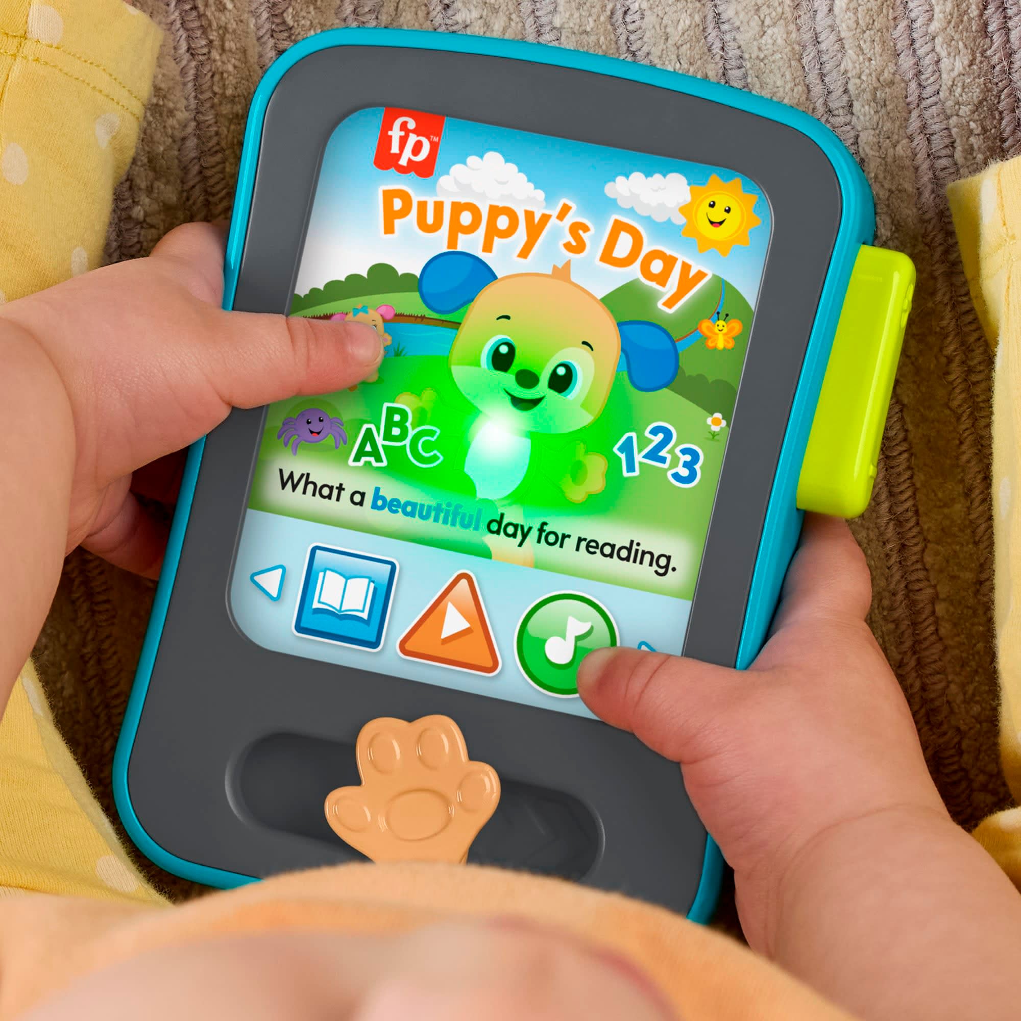 Fisher-Price® Lernspielzeug »Lernspaß Geschichtenerzähler«, mit Licht- und Soundeffekt