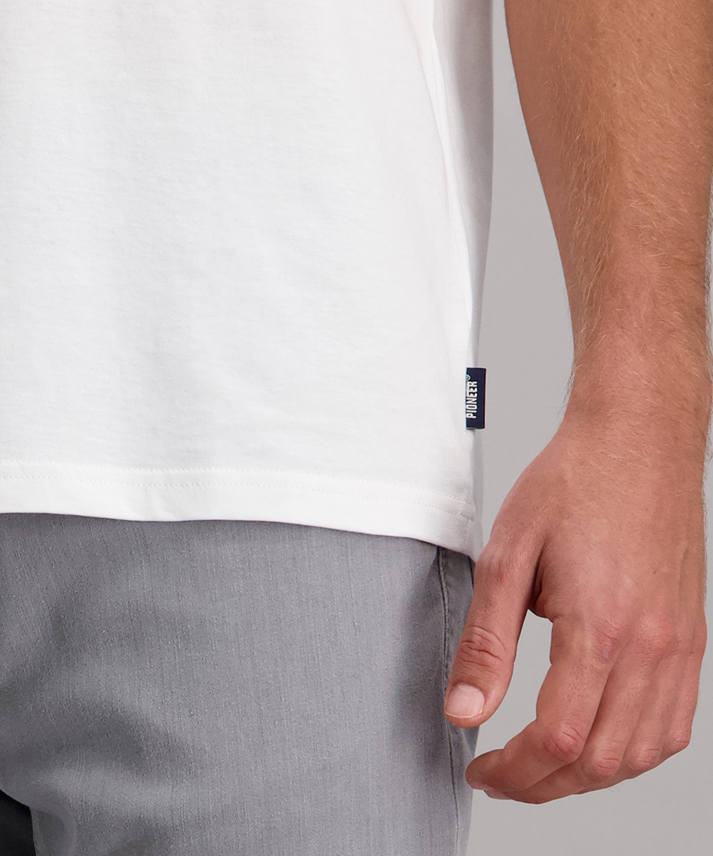 Pioneer Authentic Jeans T-Shirt mit Frontprint, Rundhals günstig online kaufen