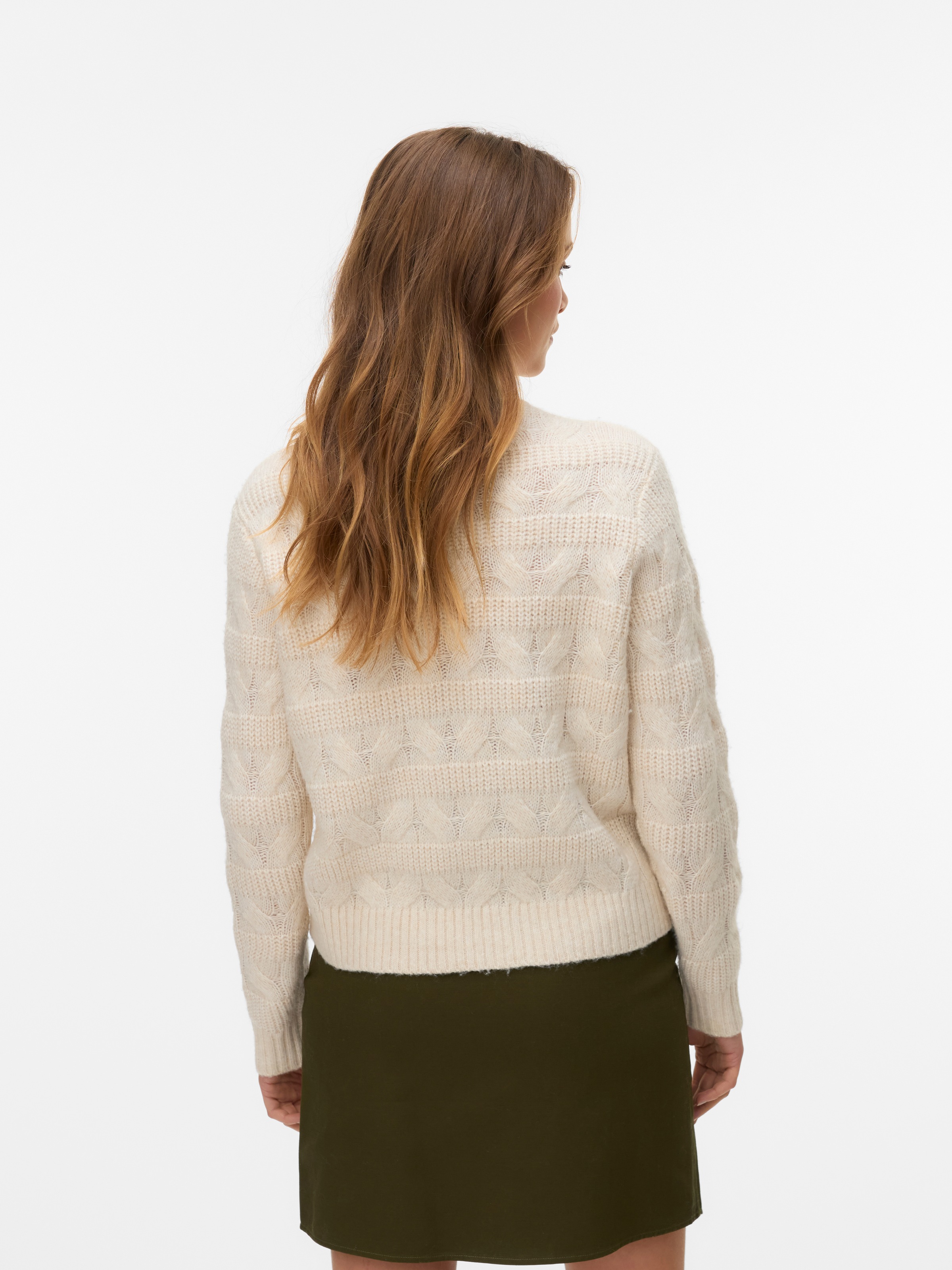 Thumbnail - Vero Moda Strickpullover "VMVIRGO LS HIGHNECK PULLOVER BF"