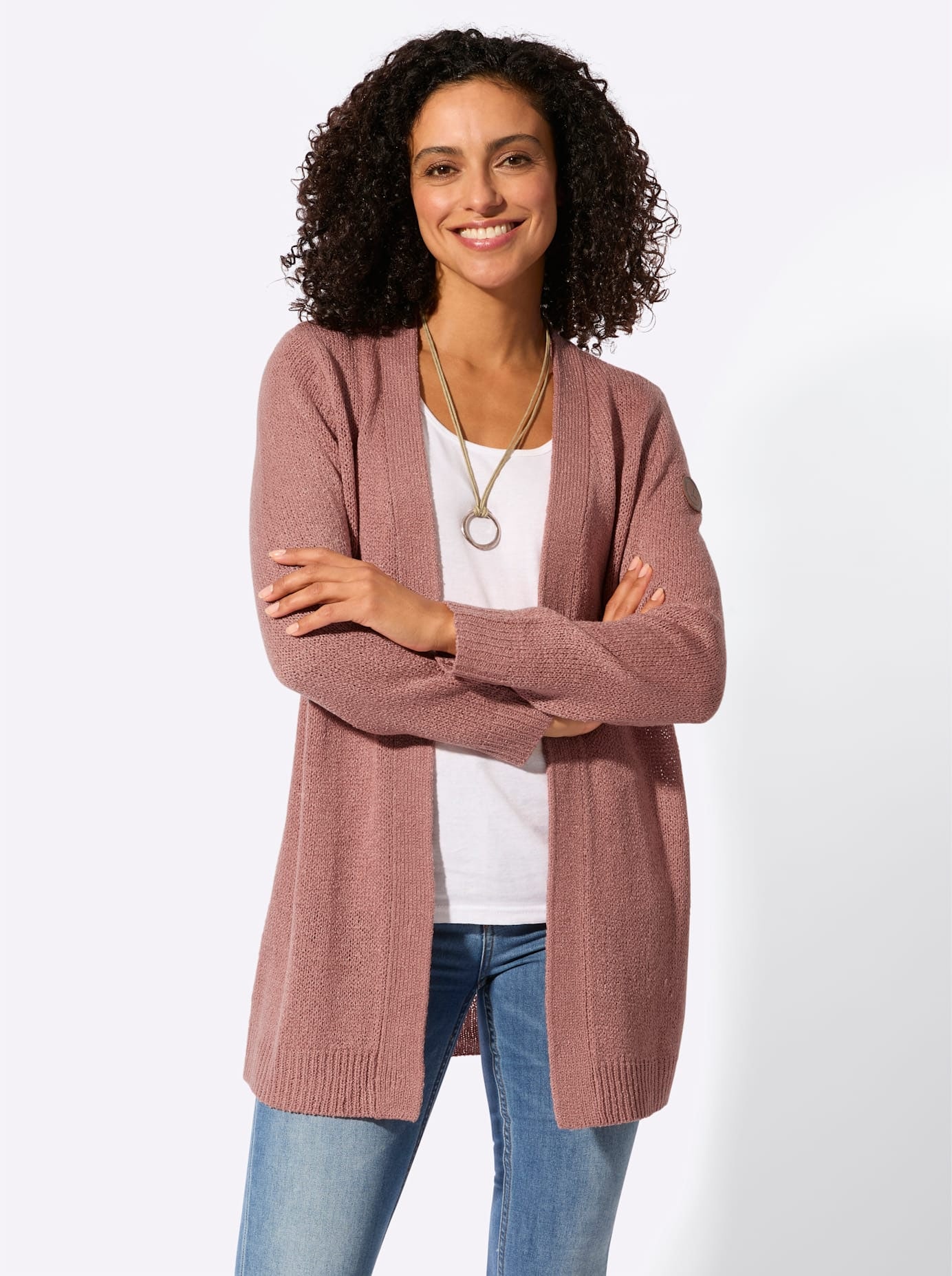 Casual Looks Longstrickjacke günstig online kaufen