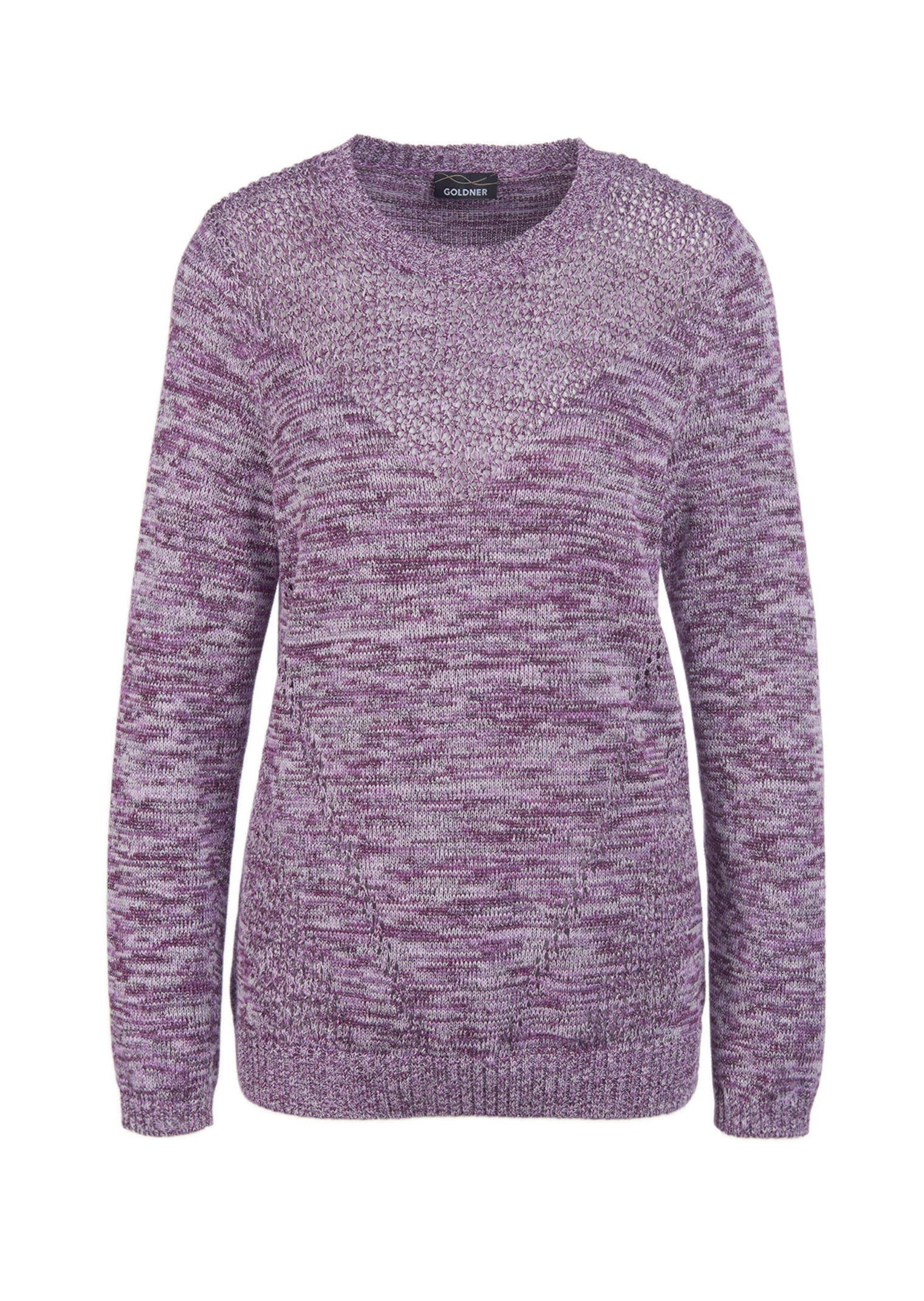 GOLDNER Strickpullover "Pullover Pullover mit Glanzgarn" günstig online kaufen