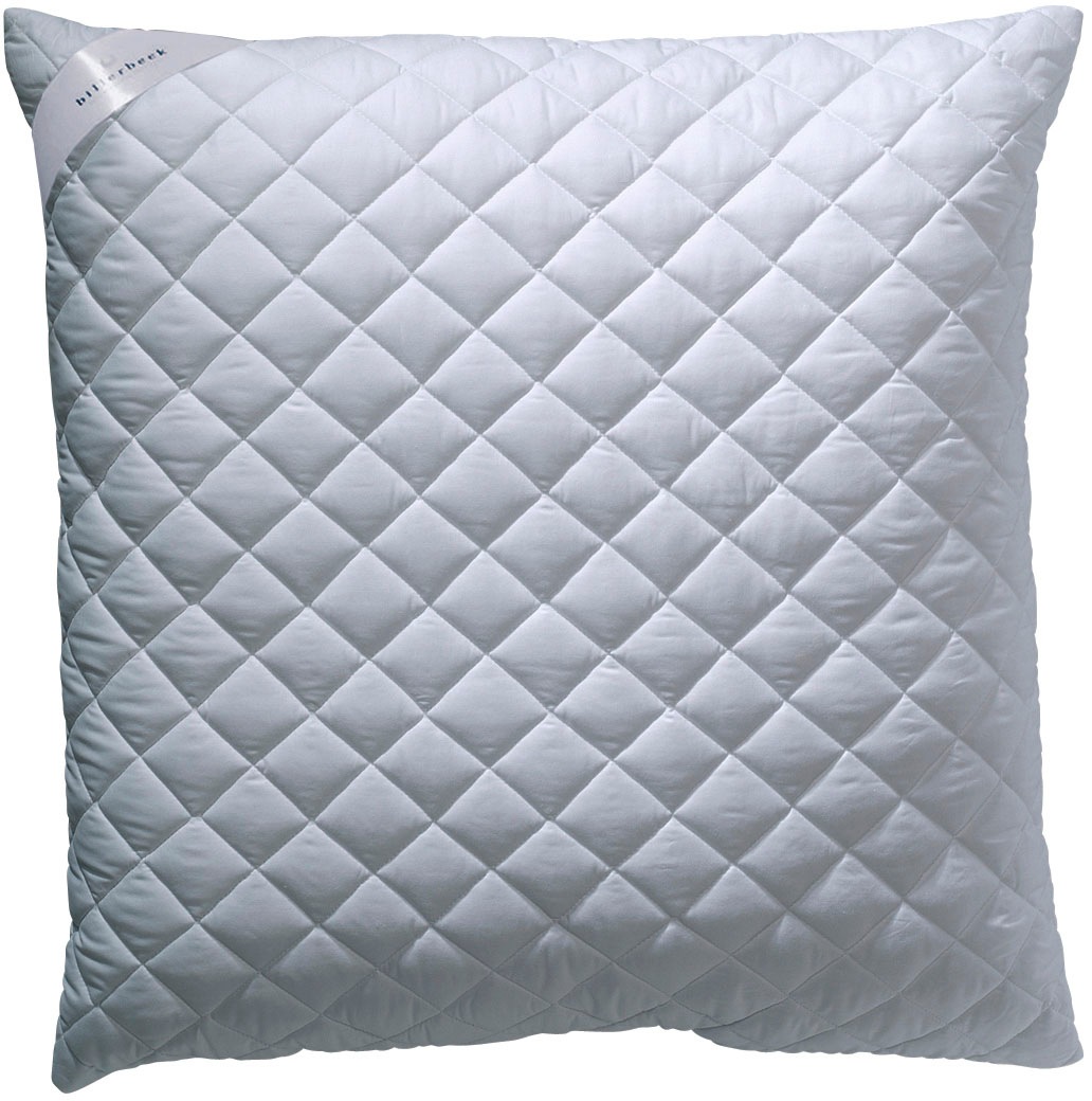 billerbeck Microfaserkissen "Emelie, Kissen made in Germany, Kuscheliges Faserkissen" Füllung: 70% Polyester, & 30% Lyocell TENCEL™ 1 Stk. tlg. mit separat waschbarer und Aloe-Vera veredeltem Bezug
