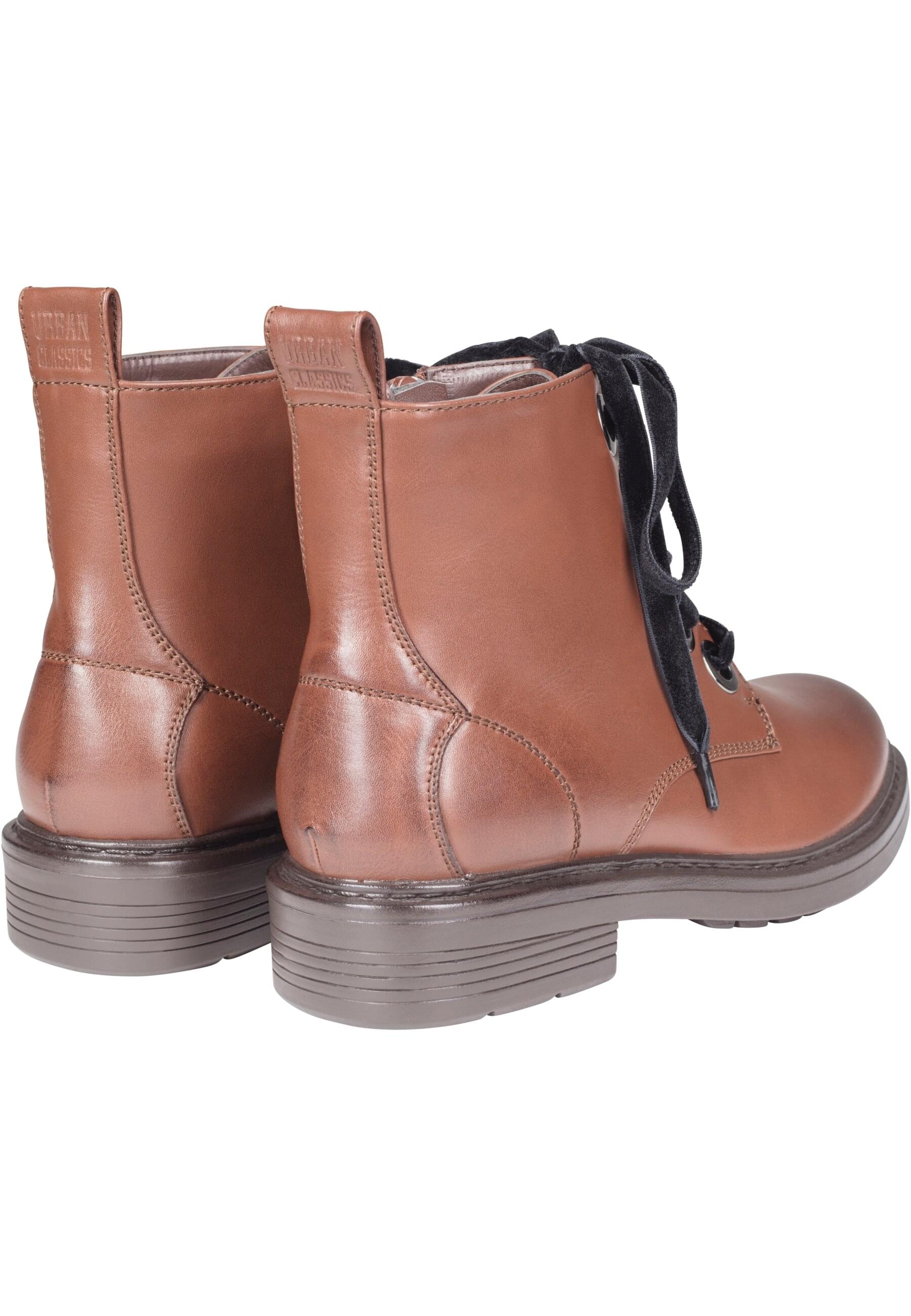 URBAN CLASSICS Sneaker »Urban Classics Damen Velvet Lace Boot«, (1 tlg.)