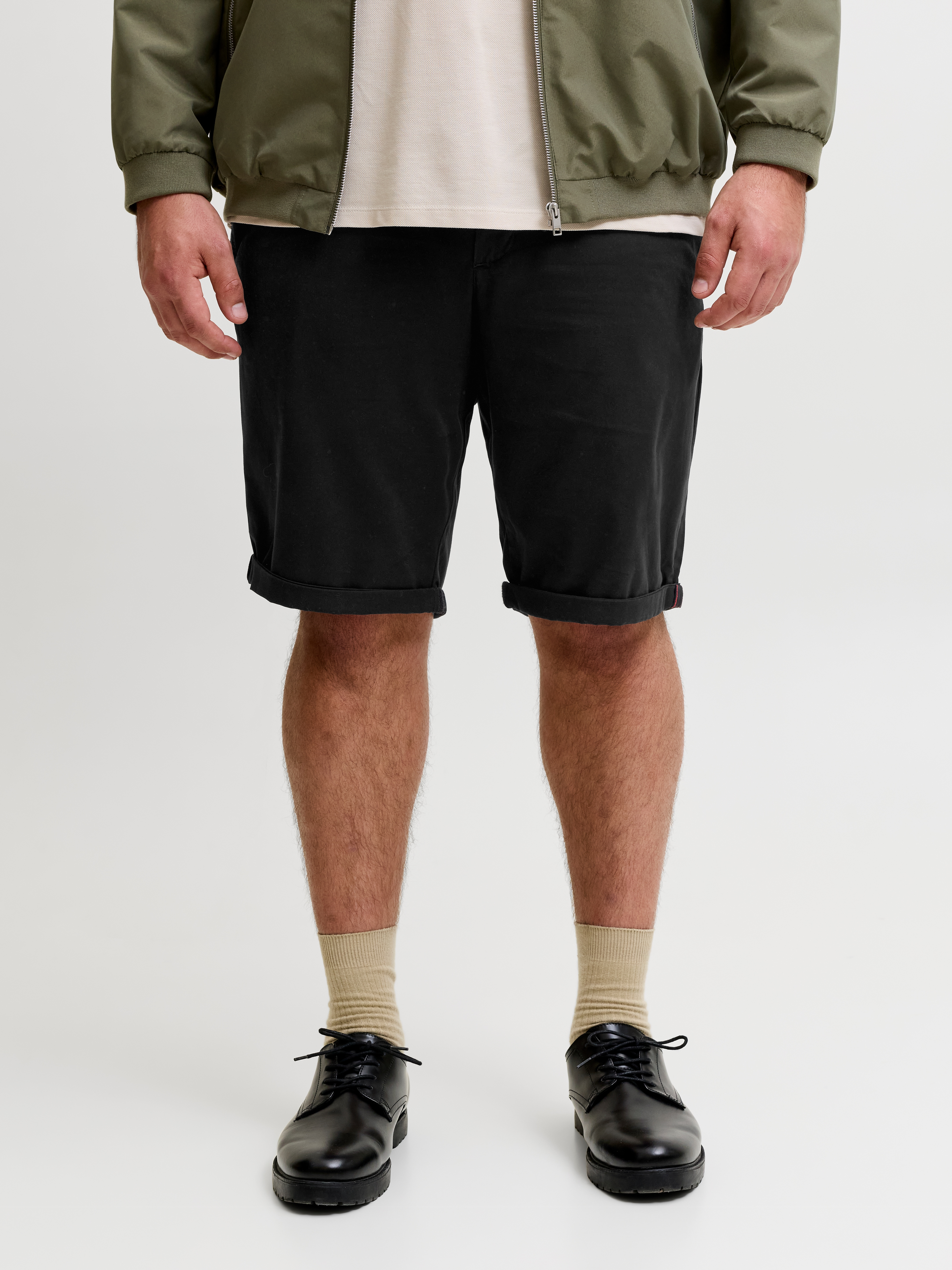 Jack & Jones PlusSize "JPSTBOWIE JJSHORTS SOLID SN PLS" mit Umschlag