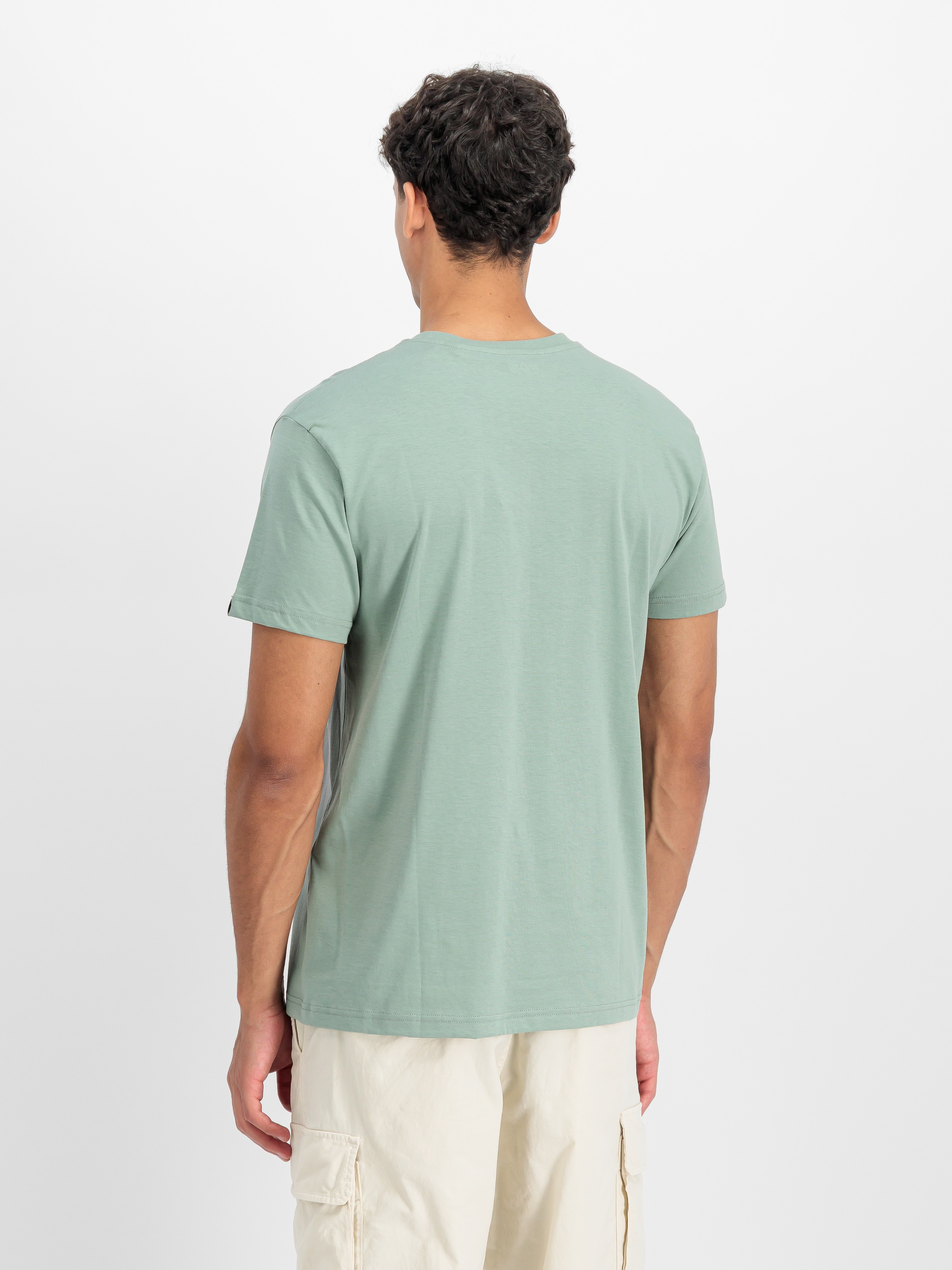 Alpha Industries Rundhalsshirt "BASIC T SMALL LOGO" günstig online kaufen