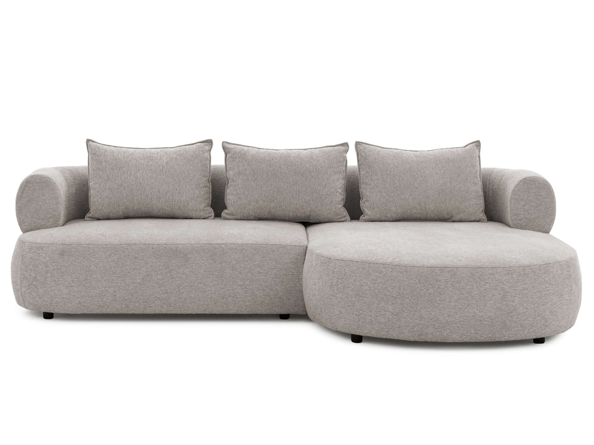 Home affaire Ecksofa "LUSSAC L-Form Design-Sofa mit Zierkissen, Maße B/T/H: günstig online kaufen