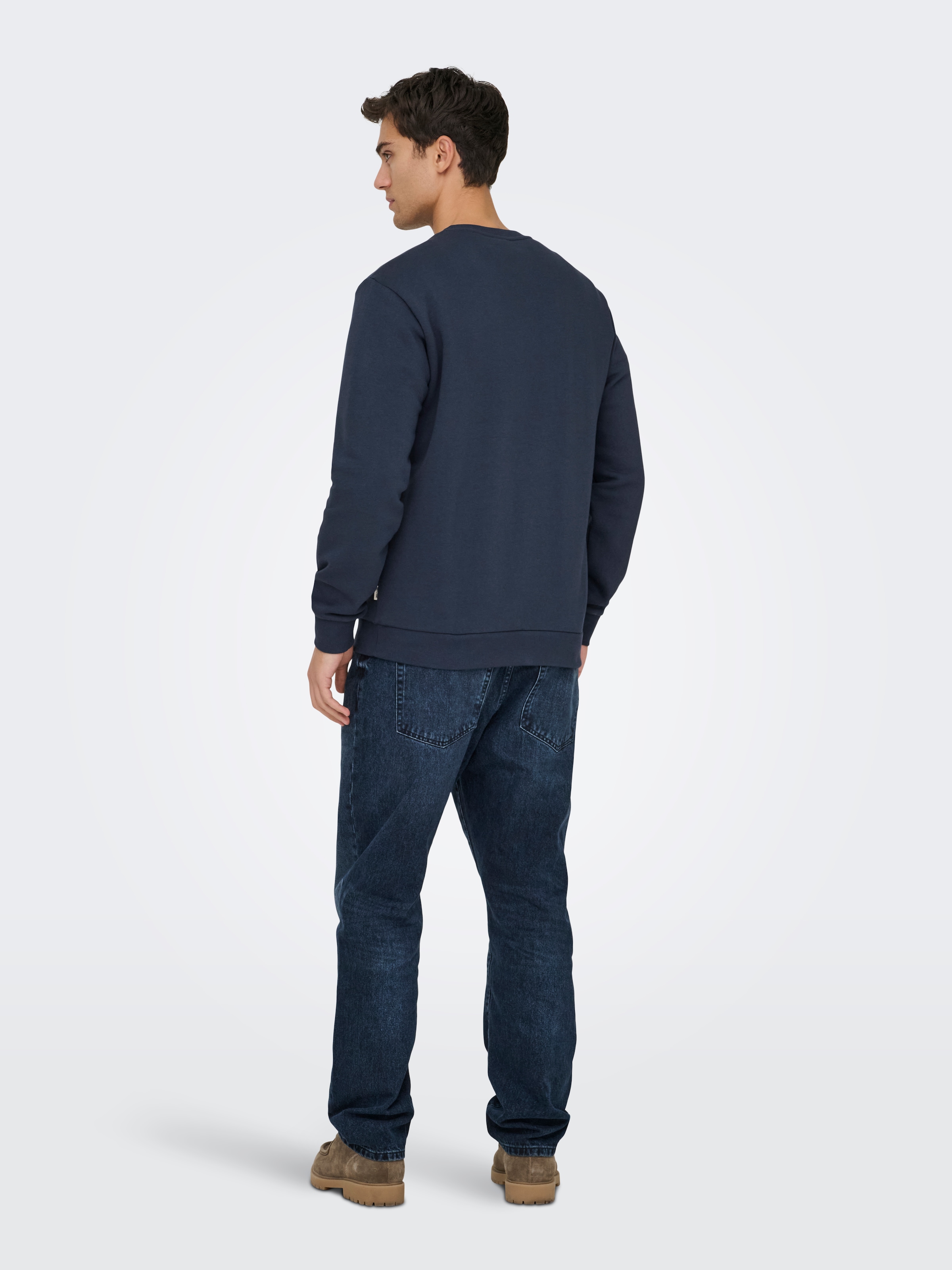 ONLY & SONS Sweatshirt »ONSCERES CREW NECK NOOS«, Baumwollmischung, regular fit

