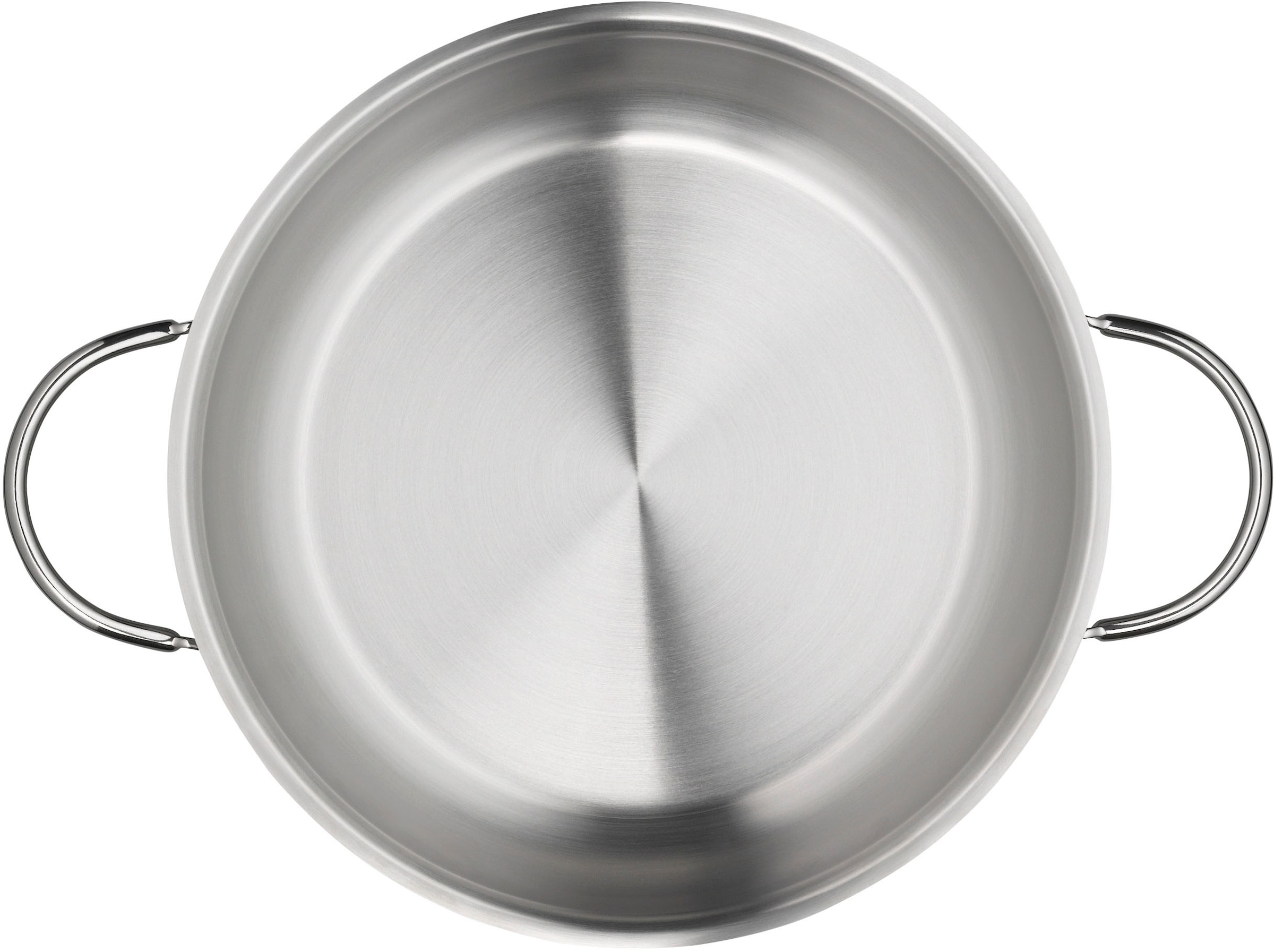 WMF Servierpfanne »Profi«, Cromargan® Edelstahl Rostfrei 18/10, (1 tlg.), 24 cm, TransTherm-Allherdboden, optimale Wärmespeicherung /-verteilung
