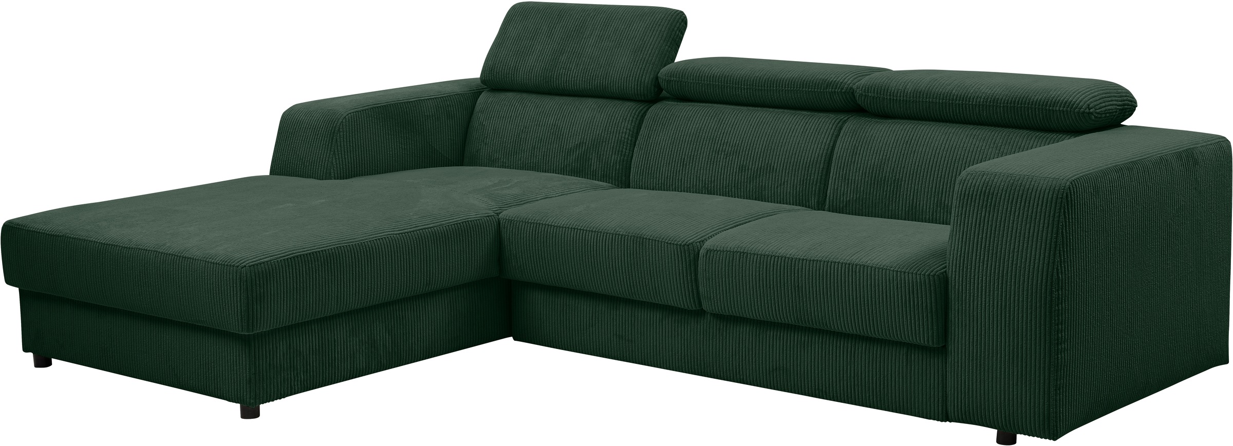 Thumbnail - WERK2 Ecksofa "Cherry, modernes Sofa mit Komfortfunktionen, Breite 270cm, L-Form," bequem, mit verstellbaren Kopfteilen,...