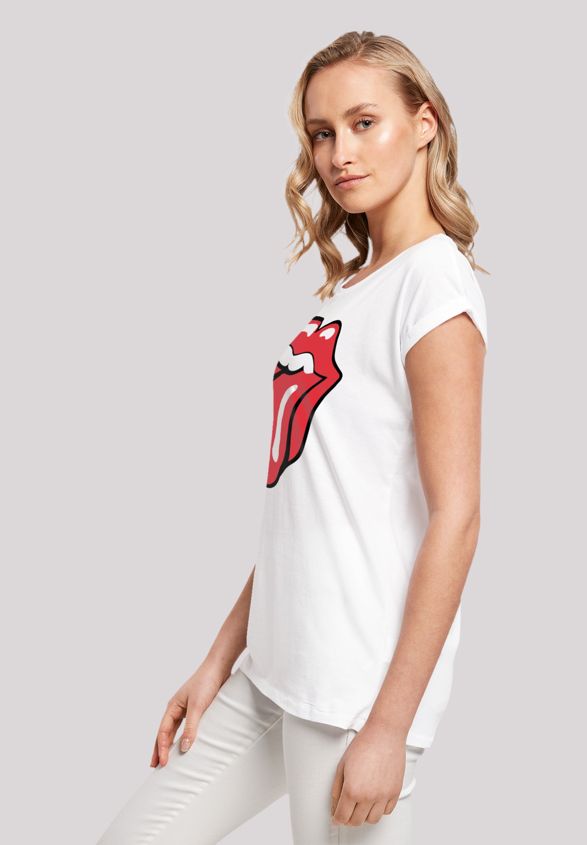 F4NT4STIC T-Shirt »The Rolling Stones Zunge«, Premium Qualität