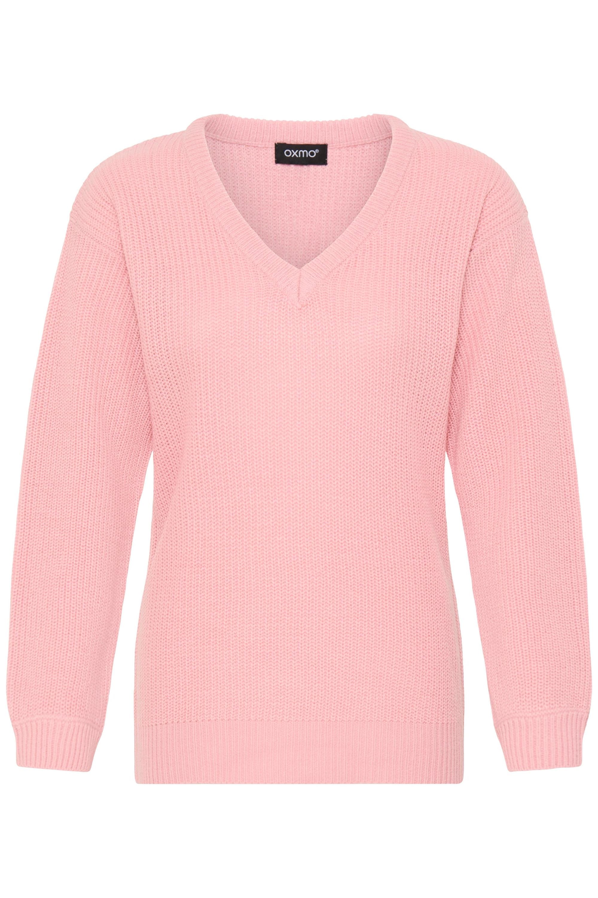 OXMO Strickfleece-Pullover "Strickpullover OXISANDIE LS" günstig online kaufen