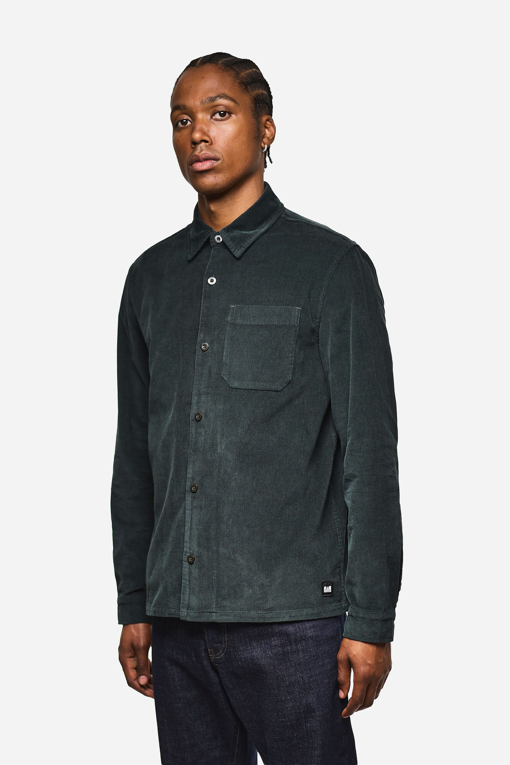 Weekend Offender Kurzarmshirt "WELCH CORD OVERSHIRT. Herren" Überhemd Herren, leichte Hemdjacke, Feincord, Jackenhemd, Sale