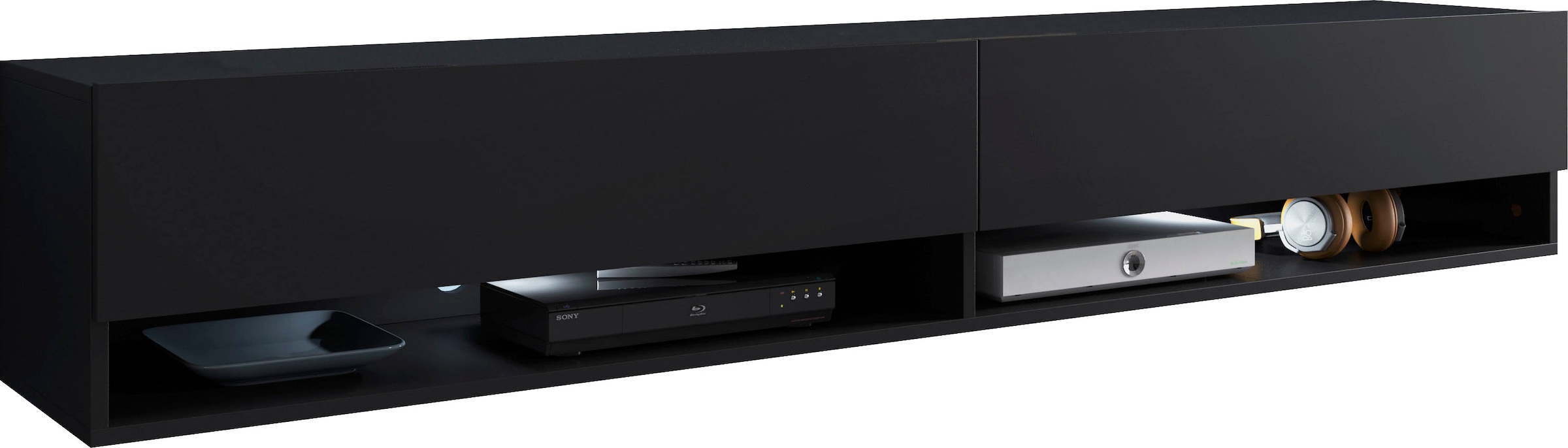 Home affaire Lowboard Breite 180 cm, stehend und hängend günstig online kaufen