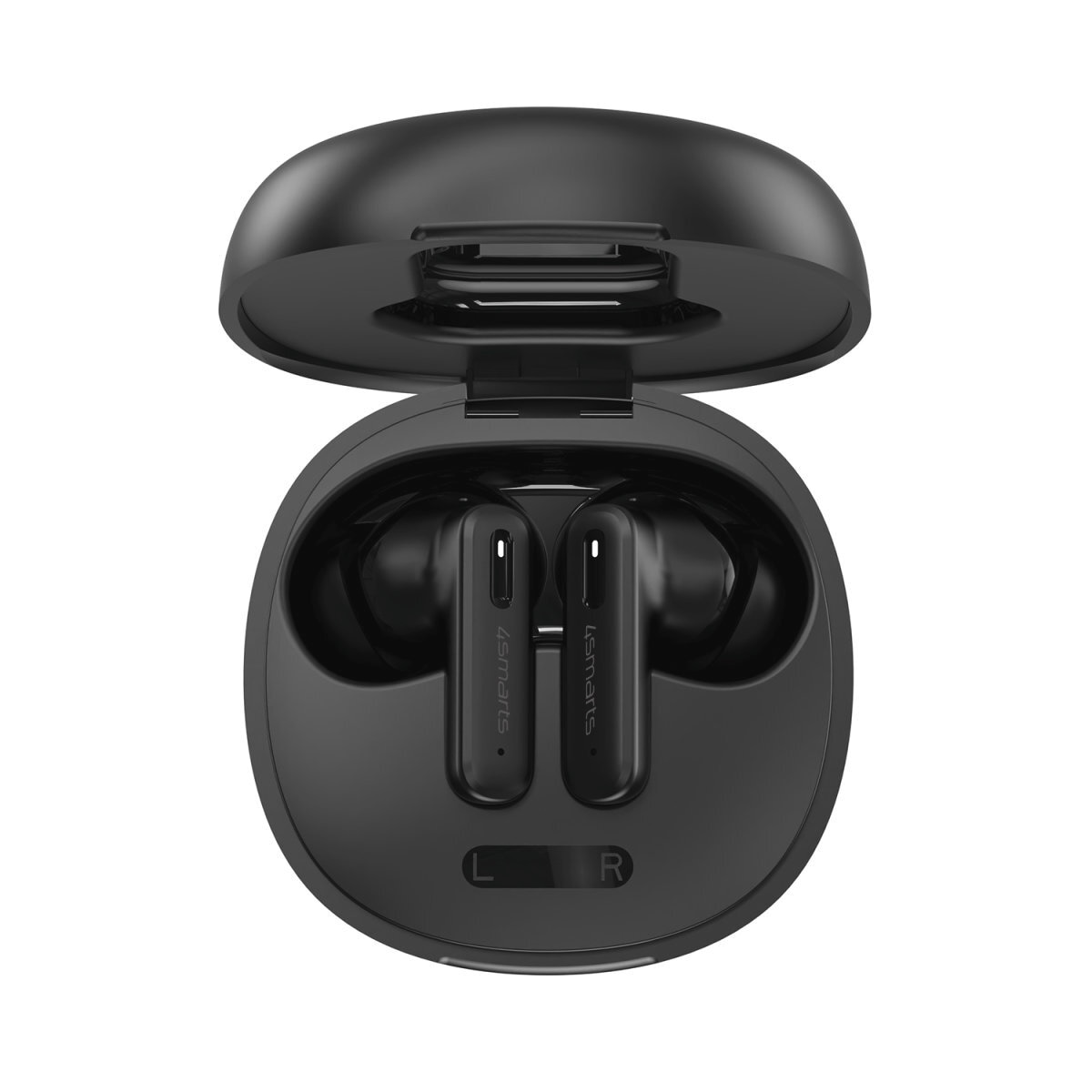 4smarts wireless In-Ear-Kopfhörer »TWS Bluetooth Kopfhörer SkyBuds Screen ANC«, Active Noise Cancelling (ANC)-Freisprechfunktion