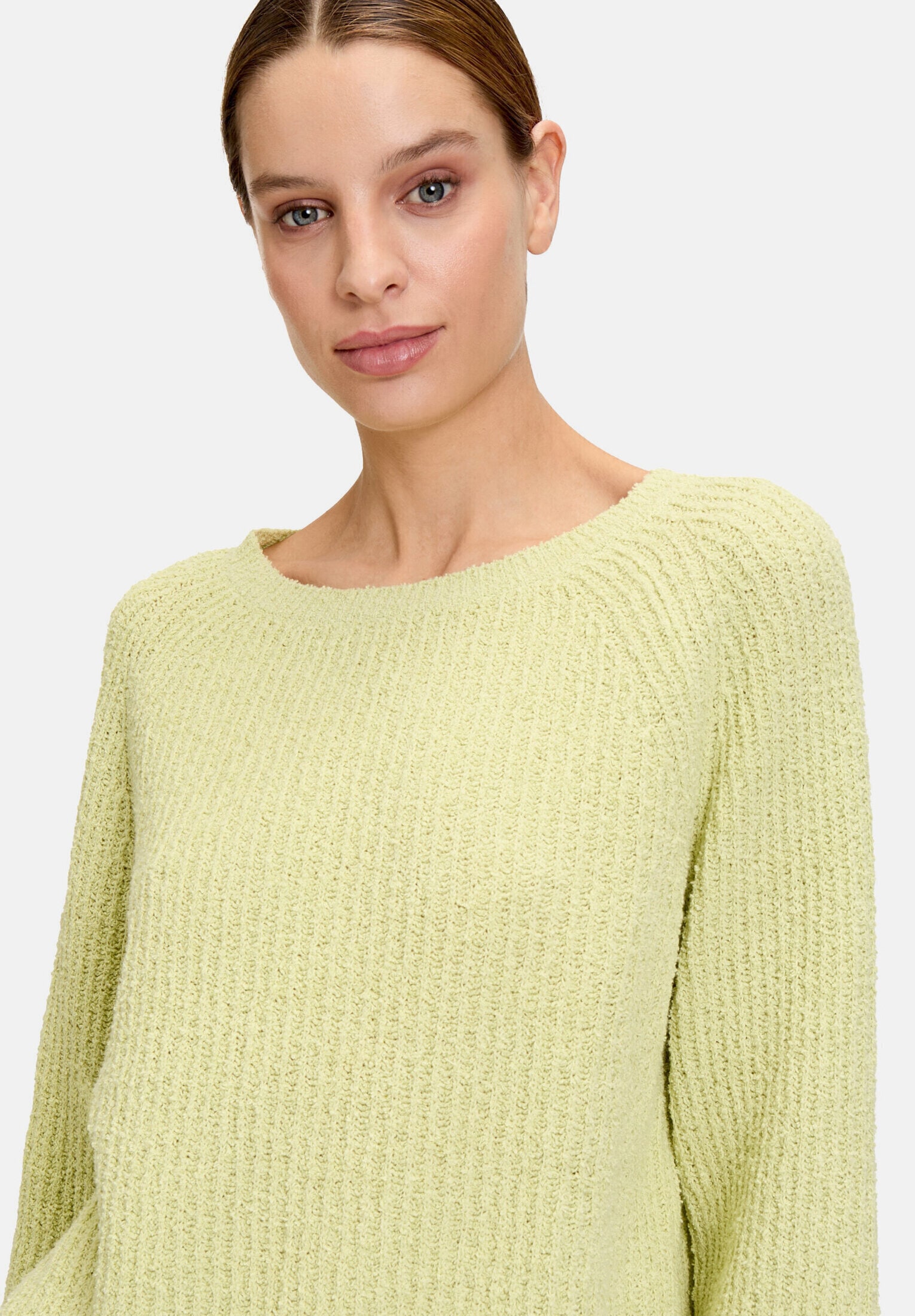 Cartoon Strickpullover »Damen mit Rundhalsausschnitt« 1 Stk. Struktur