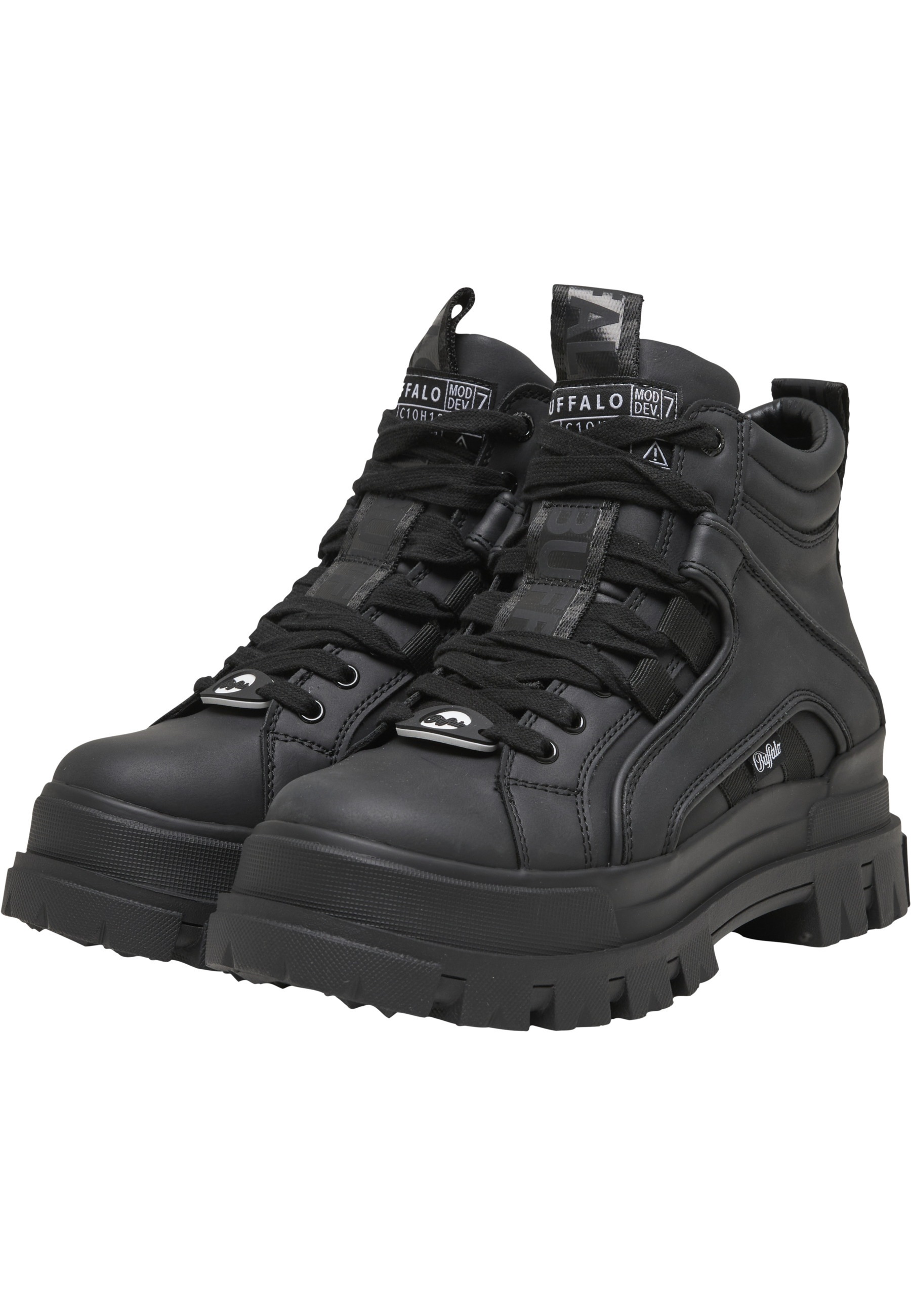 Buffalo Stiefel "Buffalo ASPHA NC MID - VEGAN NUBUCK"
