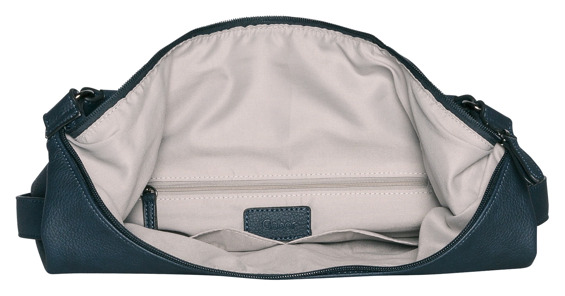 Gabor Hobo »Malu«, aus weichem genarbtem Lederimitat mit raffinierten Cut-Outs