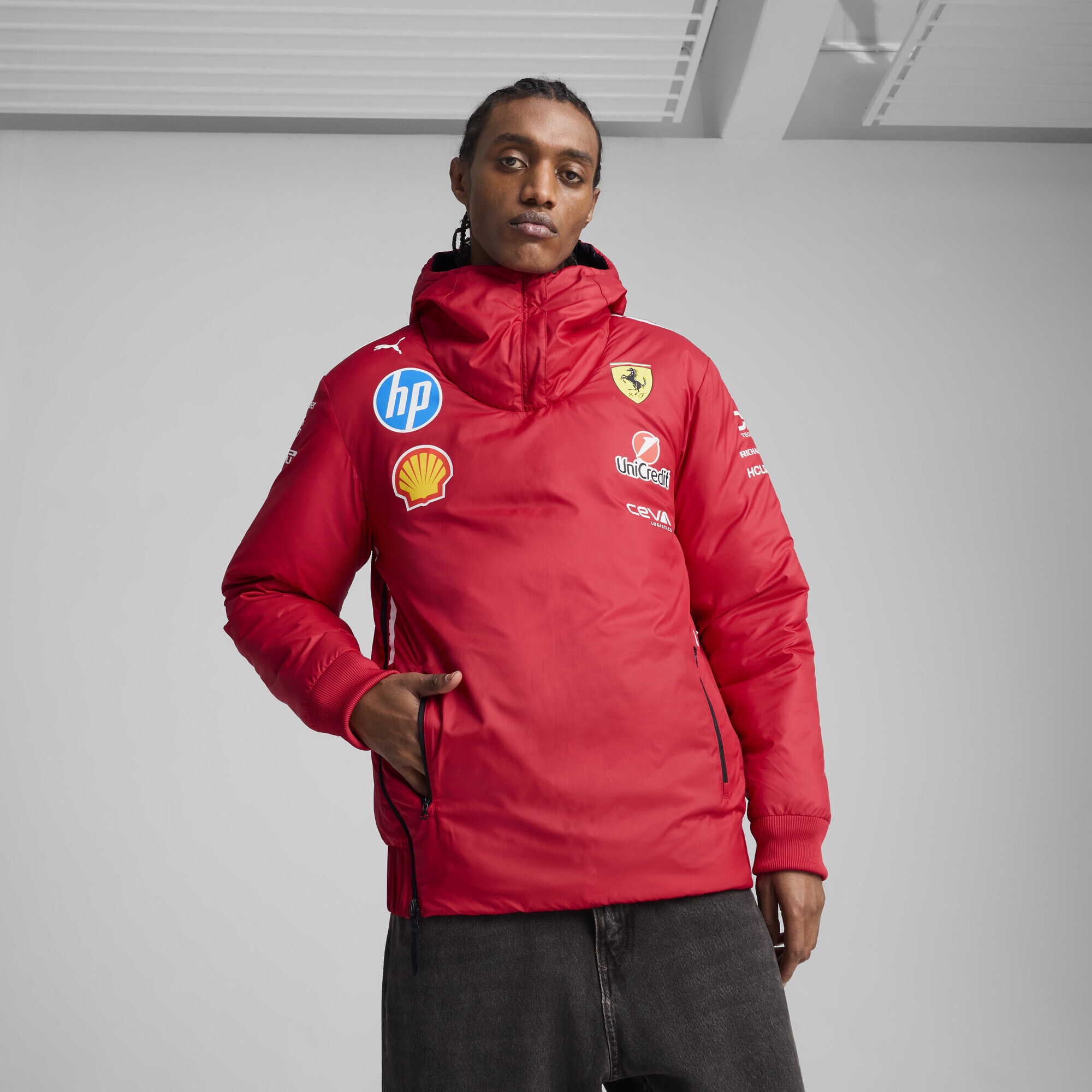 PUMA Outdoorjacke "Scuderia Ferrari Team Wendbare Jacke Herren" günstig online kaufen