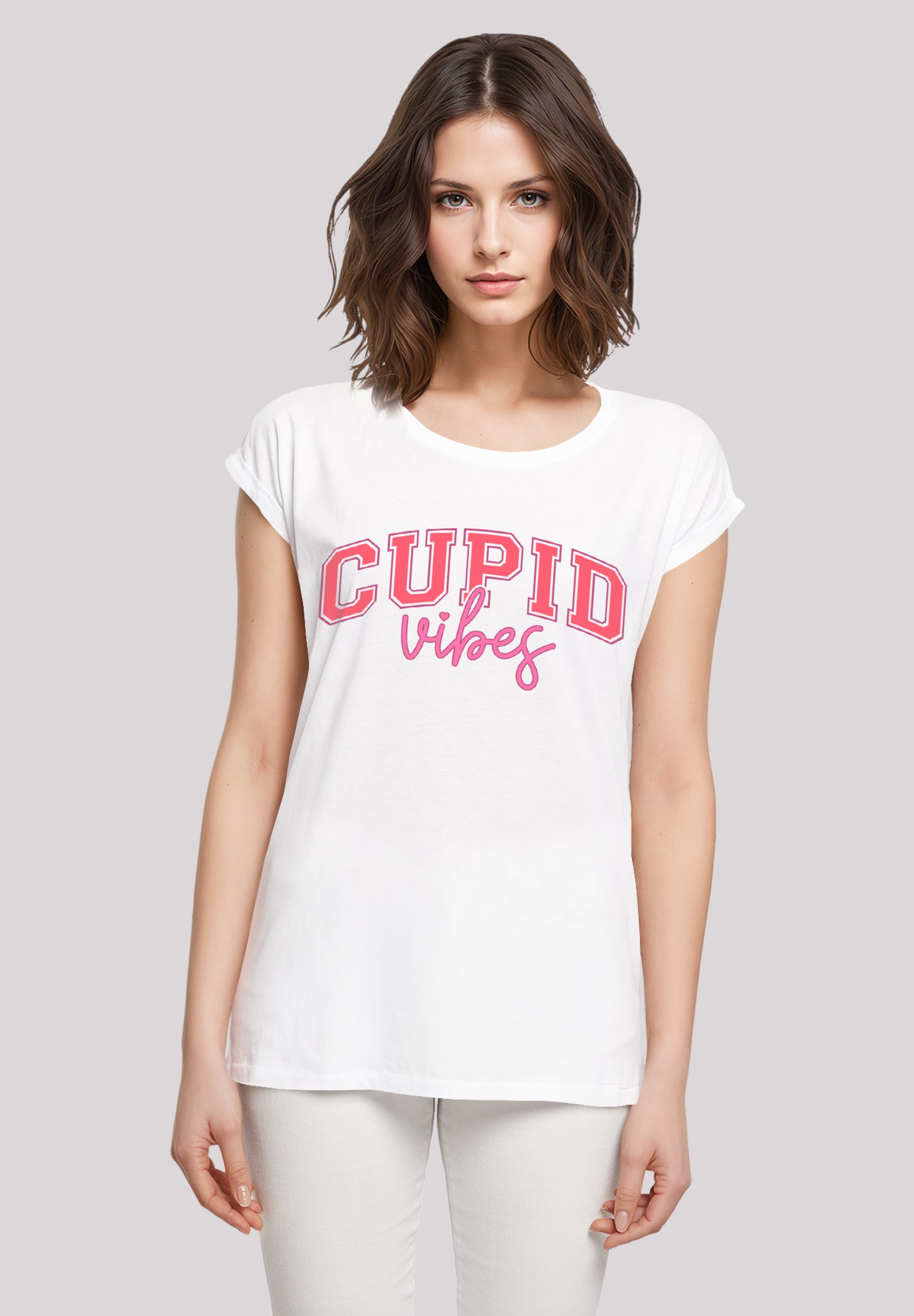 F4NT4STIC T-Shirt "Cupid Vibes Valentinstag Amor", Premium Qualität günstig online kaufen