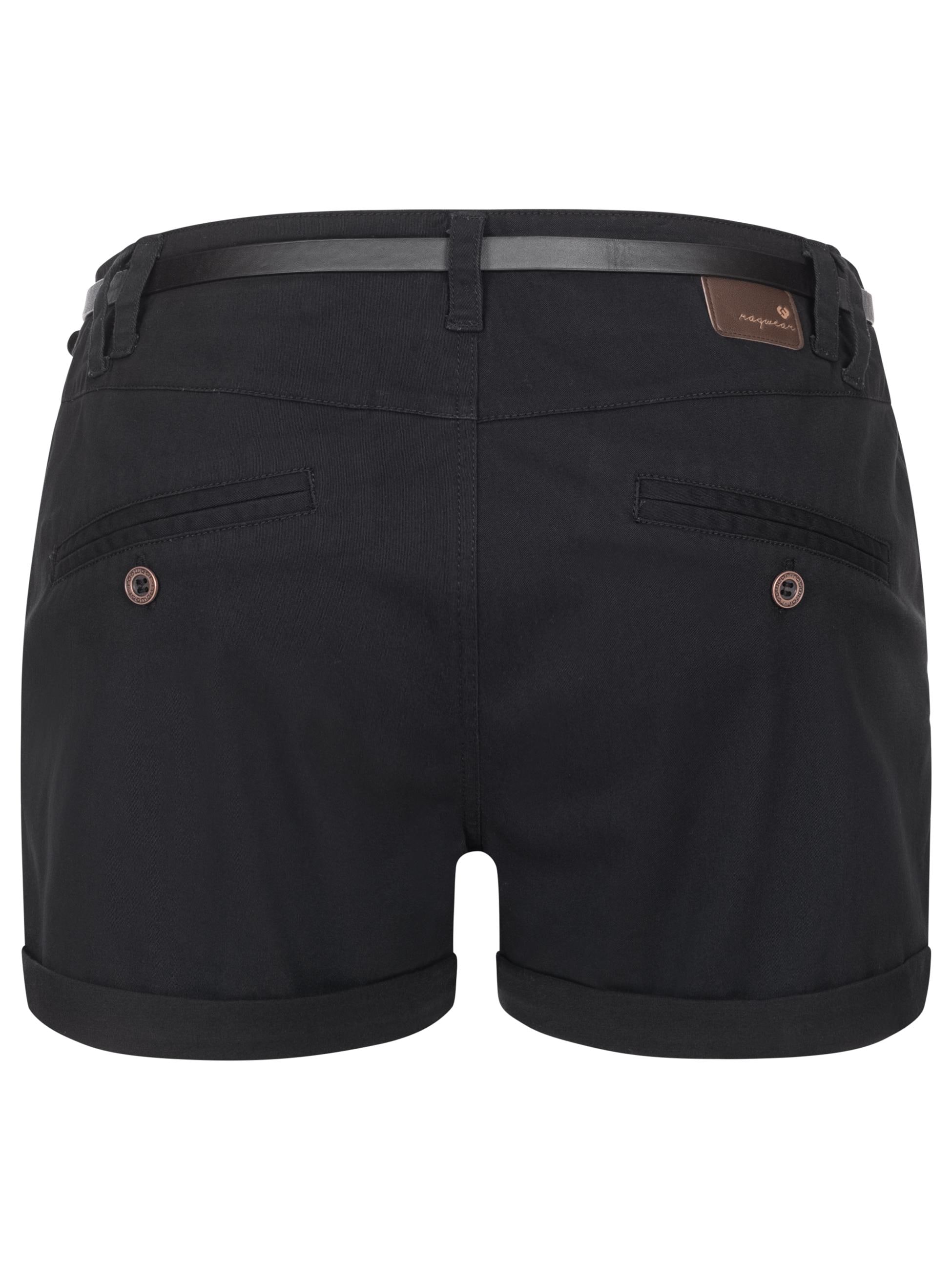 Ragwear Shorts »Heaven B«, (2 tlg.), leichte Hotpants mit hochwertigem Flechtgürtel