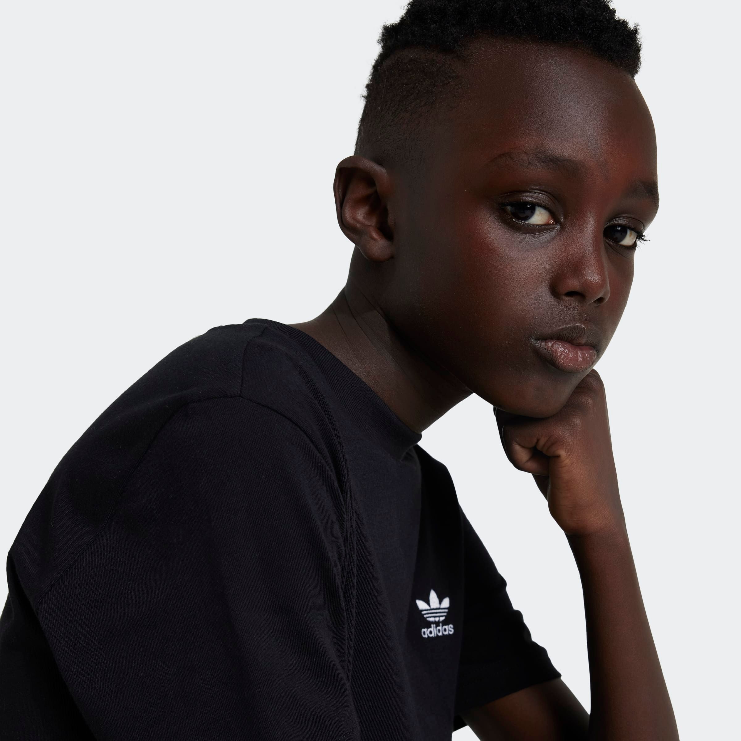 Thumbnail - adidas Originals T-Shirt "TEE" für Kinder und Teens, mit gerippten Details, mit Rundhalsausschnitt