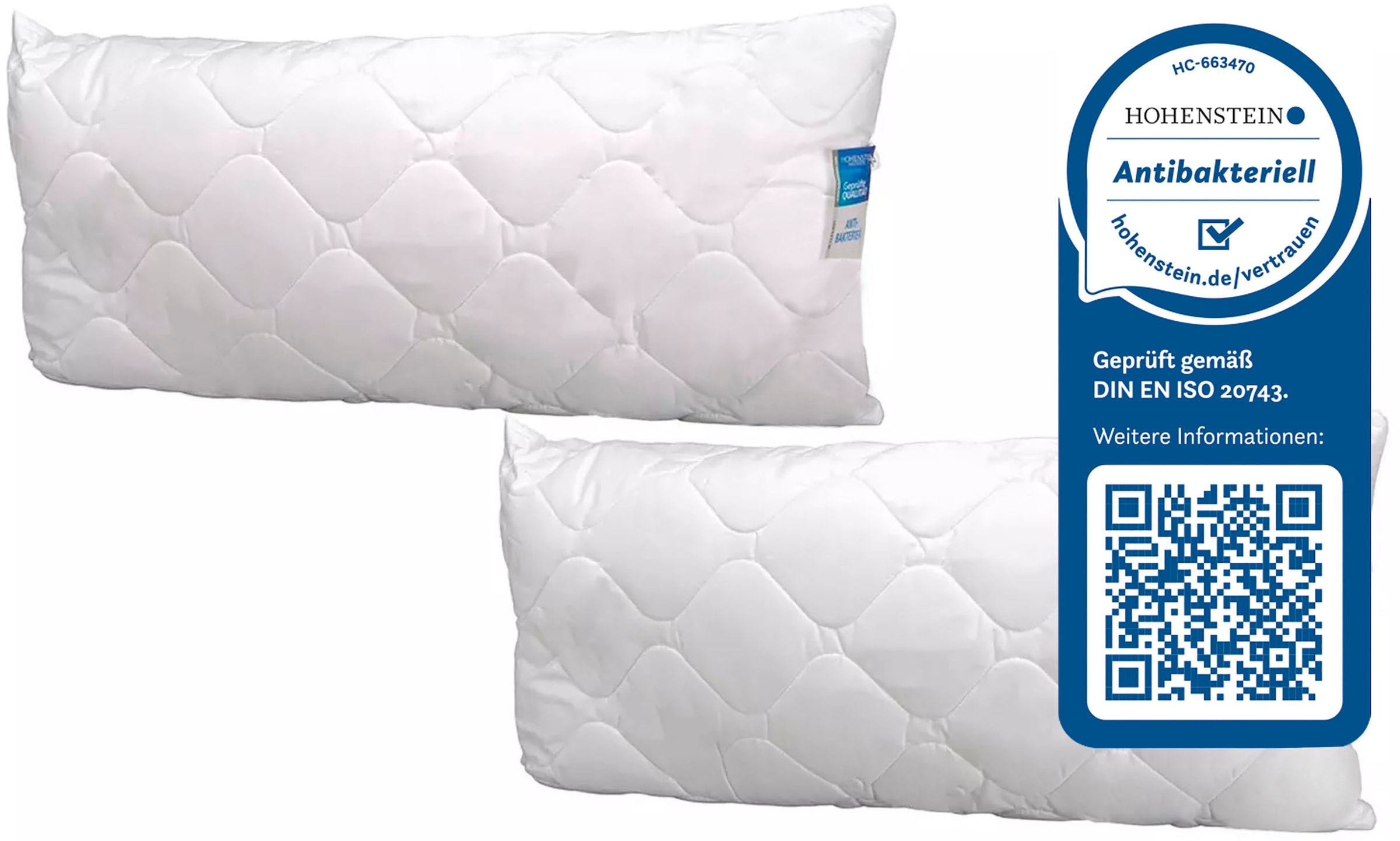 Jekatex Microfaserkissen "Antibac" Füllung: 100% Polyesterkugeln (antibakte günstig online kaufen