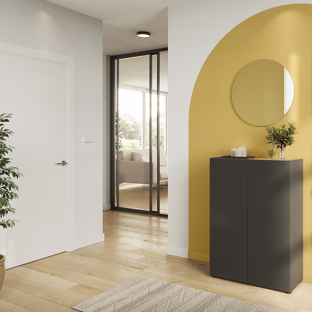 GERMANIA Garderoben-Set "GW-Alviano" 2 Stk. tlg. günstig online kaufen