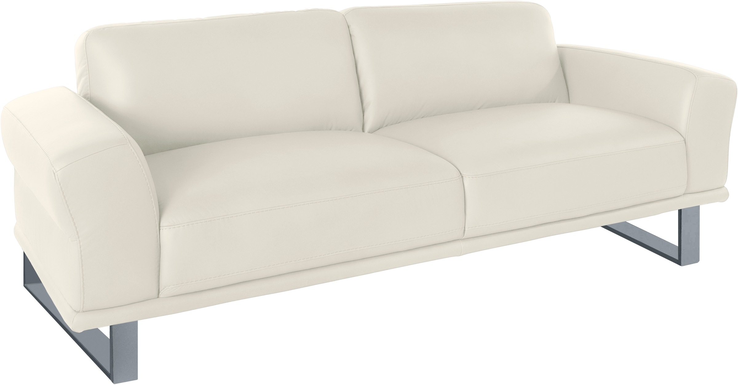 W.SCHILLIG 2,5-Sitzer »montanaa« mit Metallkufen in Silber matt, Breite 232 cm