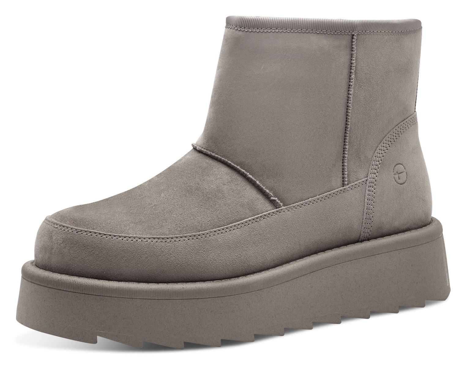 Tamaris Winterboots, Plateau, Kurz-Stiefelette, Ankleboots mit Innenreißverschluss