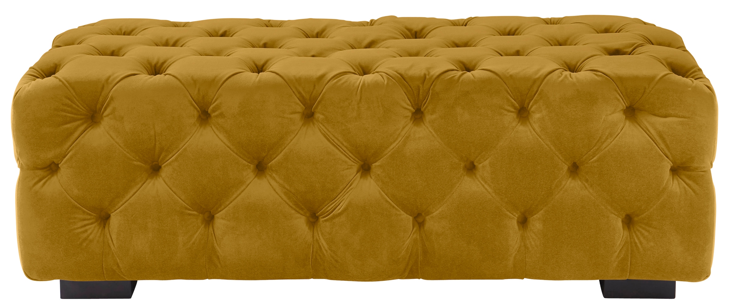 Guido Maria Kretschmer Home&Living Polsterhocker »Kalina«, mit klassischer Chesterfield-Knopfheftung