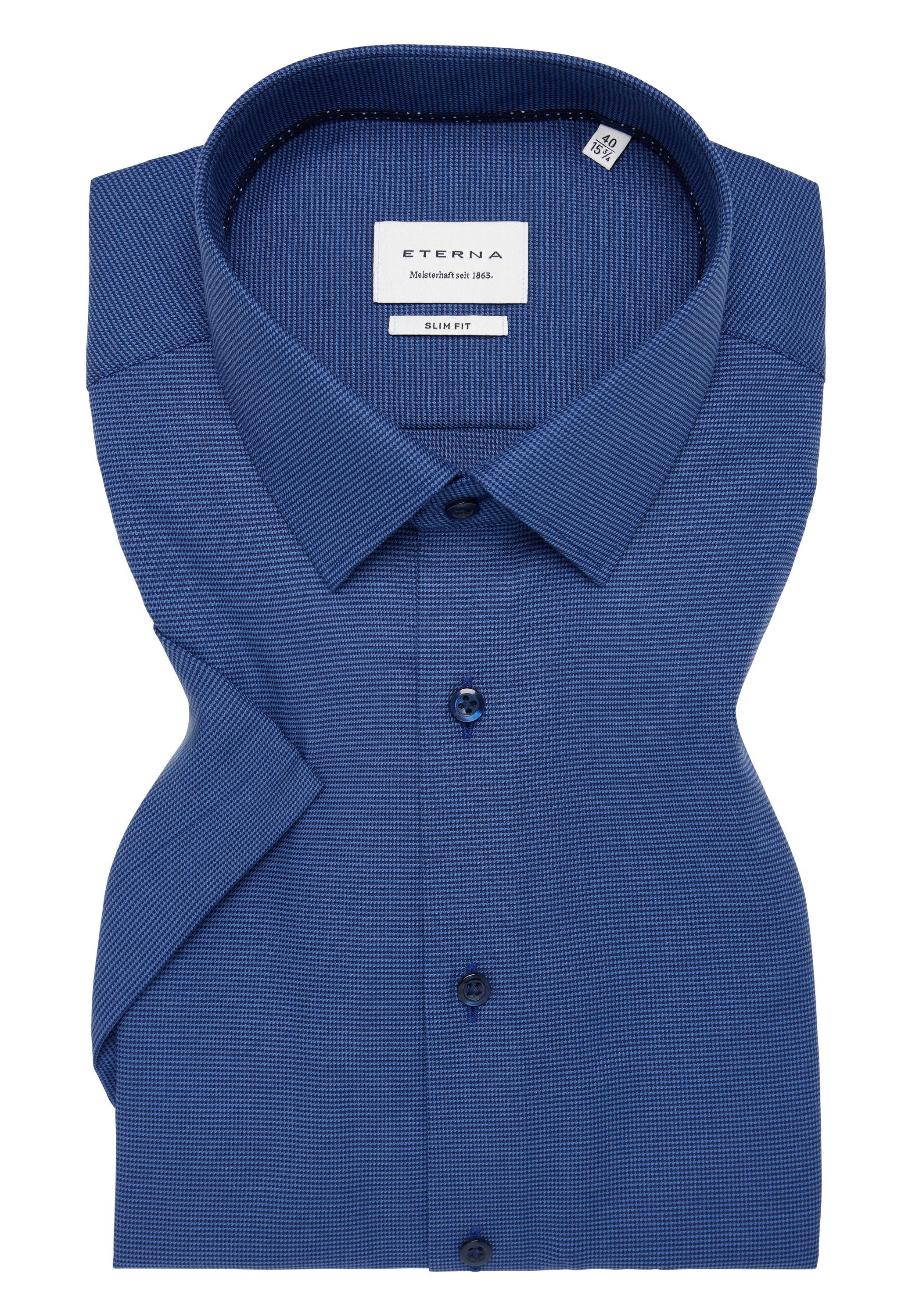 Eterna Kurzarmhemd »SLIM FIT«, NON IRON (bügelfrei)