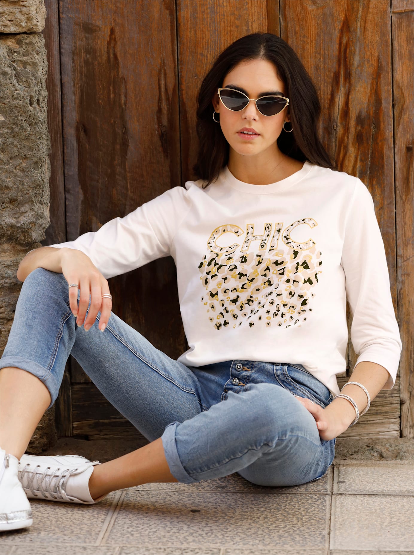 heine 3/4-Arm-Shirt "Shirt" 1