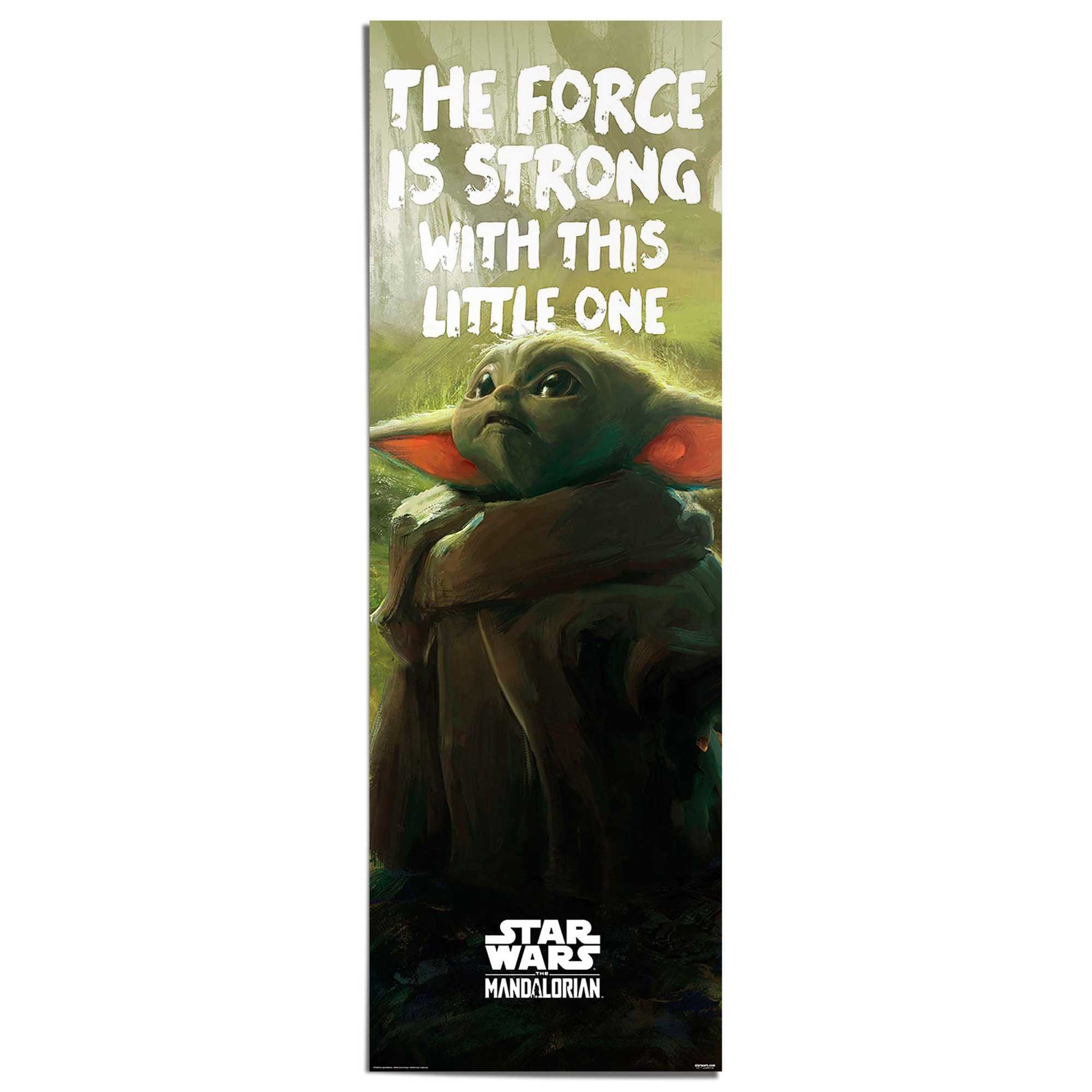 Reinders Poster "Star Wars - Grogu" Teenager Zimmer - Grün - 170 gr. Papier - Cartoons - 53x158 cm