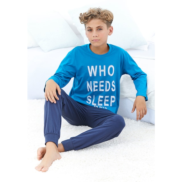 Pyjama mit witzigem Spruch online kaufen | BAUR