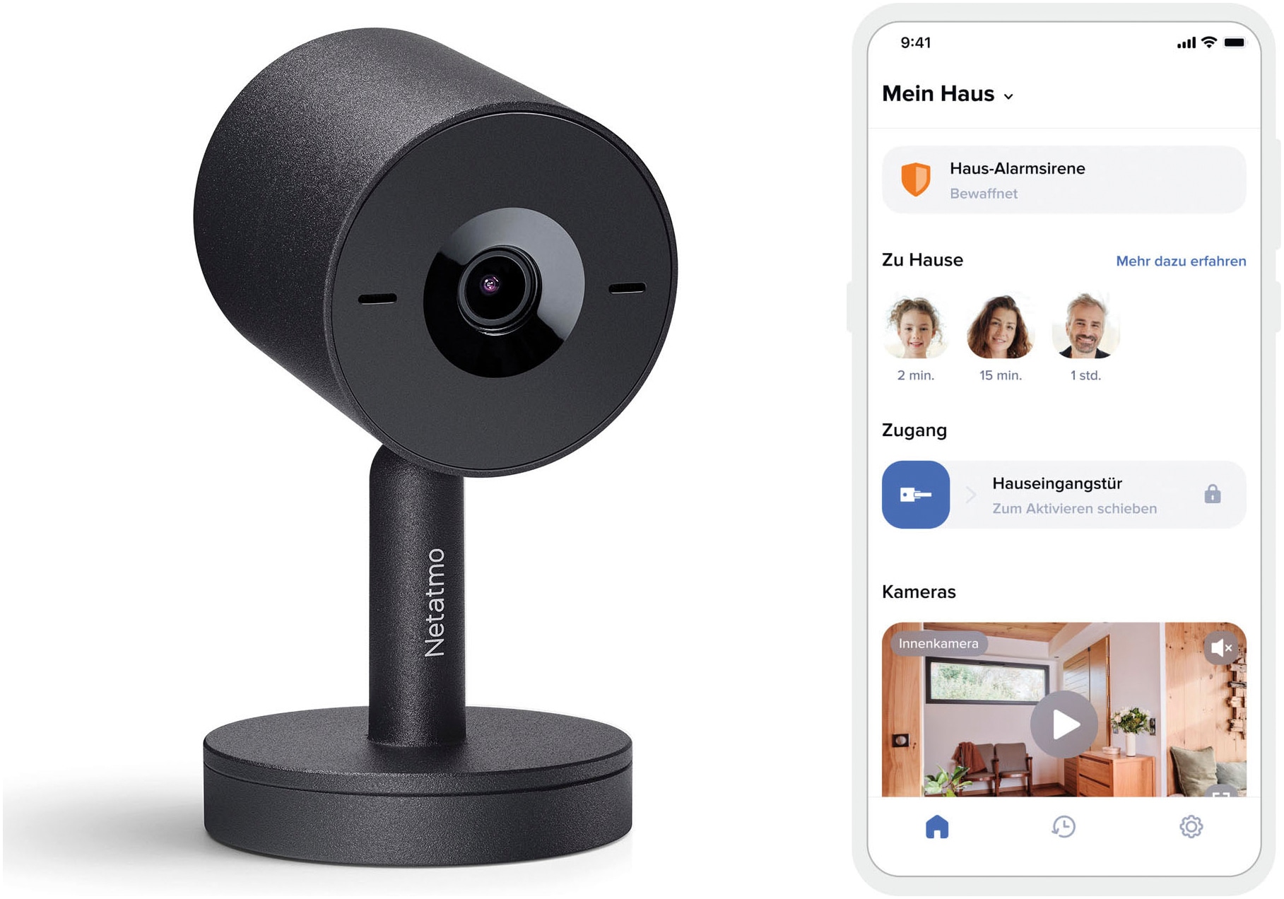 Netatmo Indoor Kamera »Smarte Innenkamera Advance«, Innenbereich